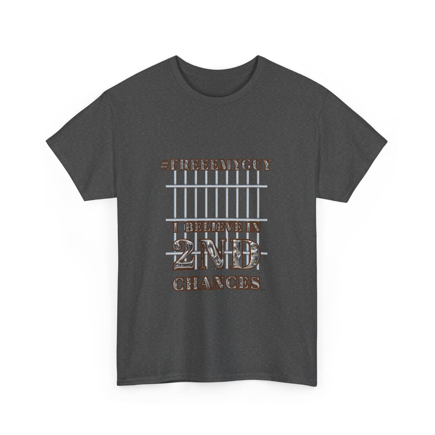 Unisex 2nd Chances Tee - Brown logo