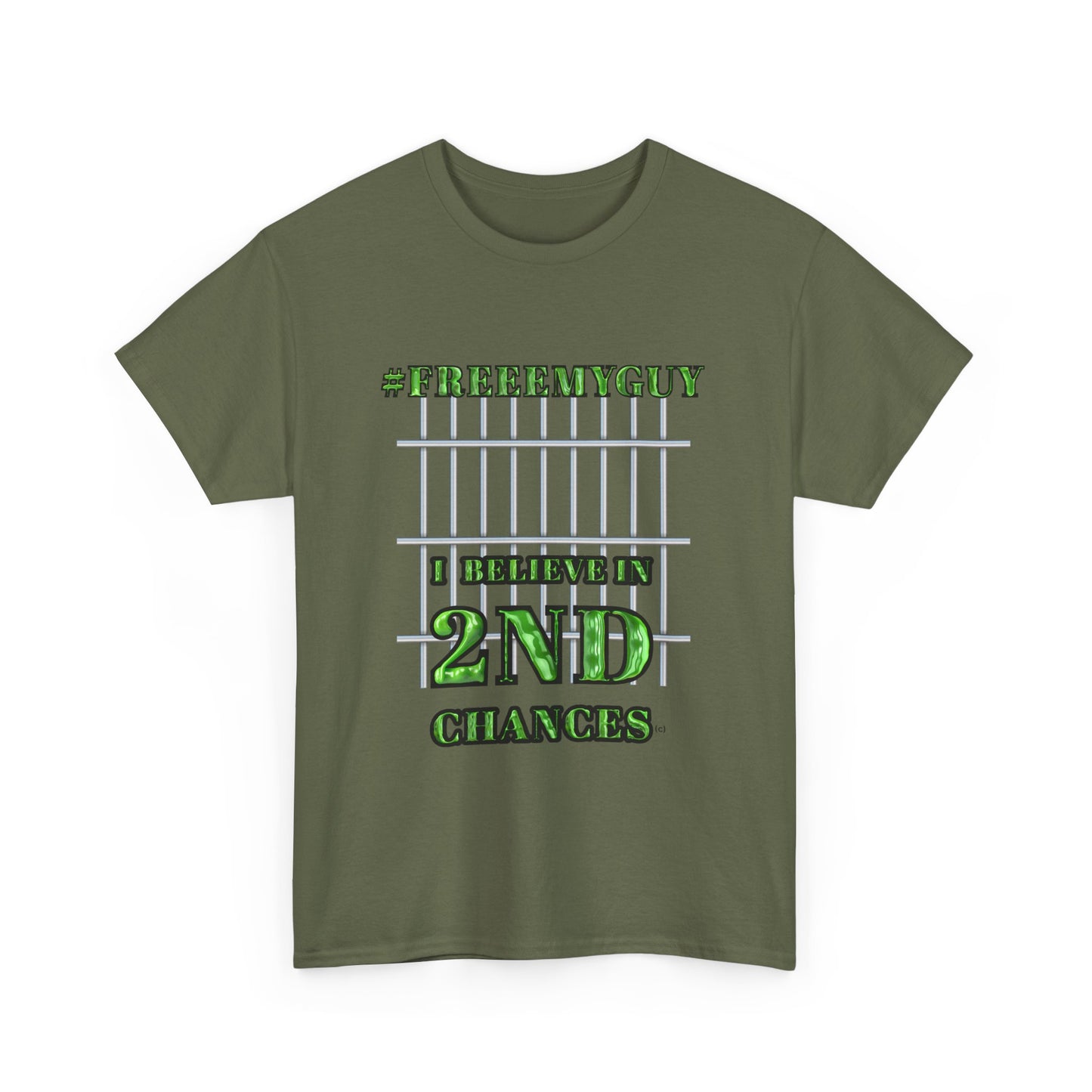 Unisex 2nd Chances Tee - Black logo