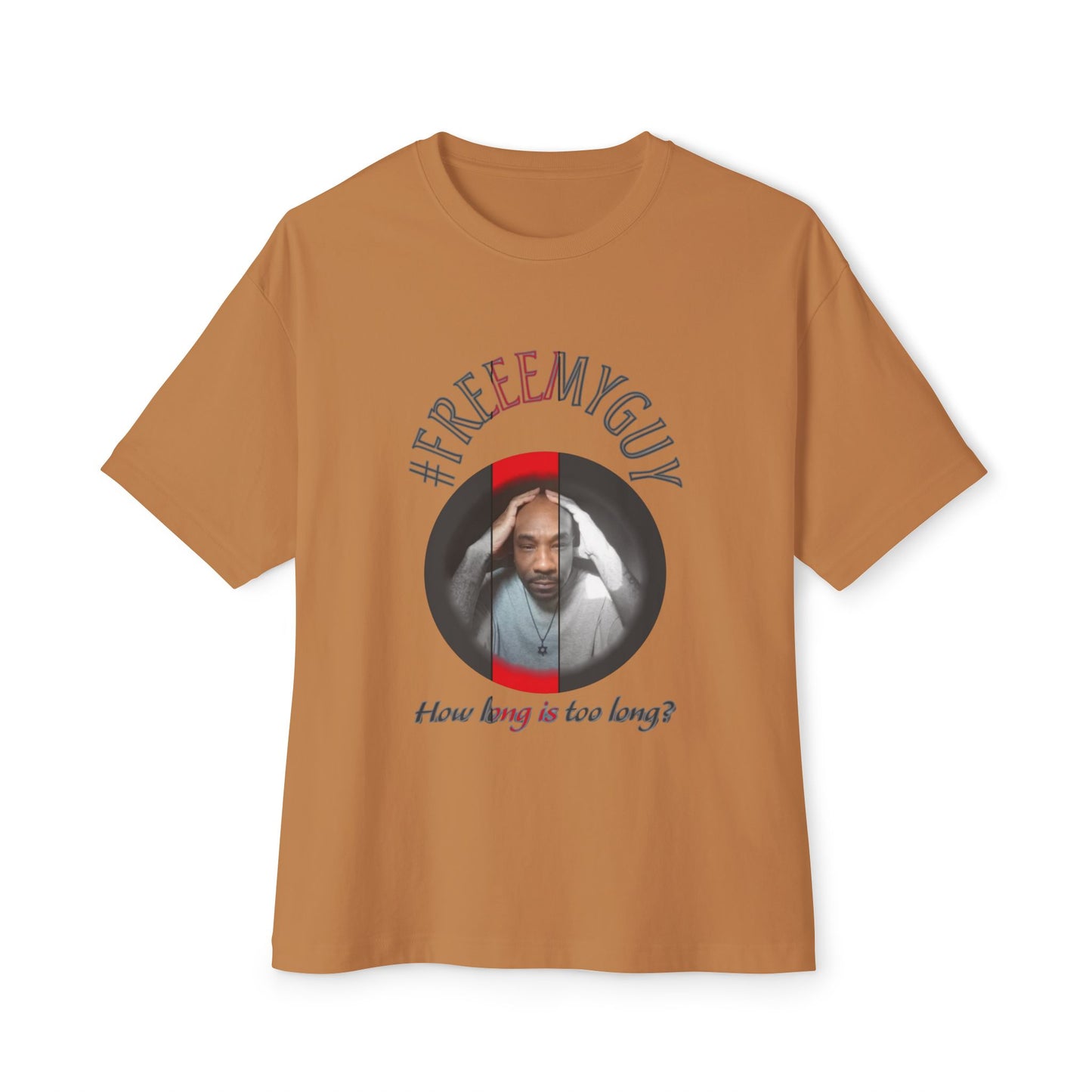 Boxy Tee - #FREEEMYGUY RED LOGO Legal Fund Unisex Shirt