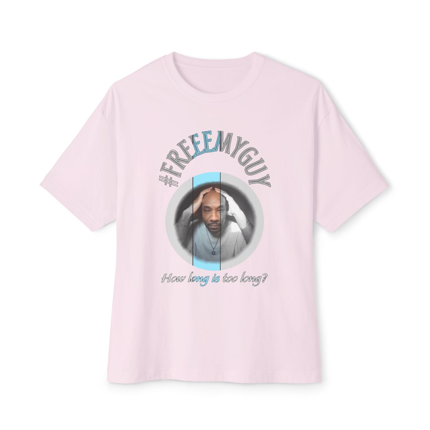 Boxy Tee - #FREEEMYGUY BLUE LOGO Legal Fund Unisex Shirt