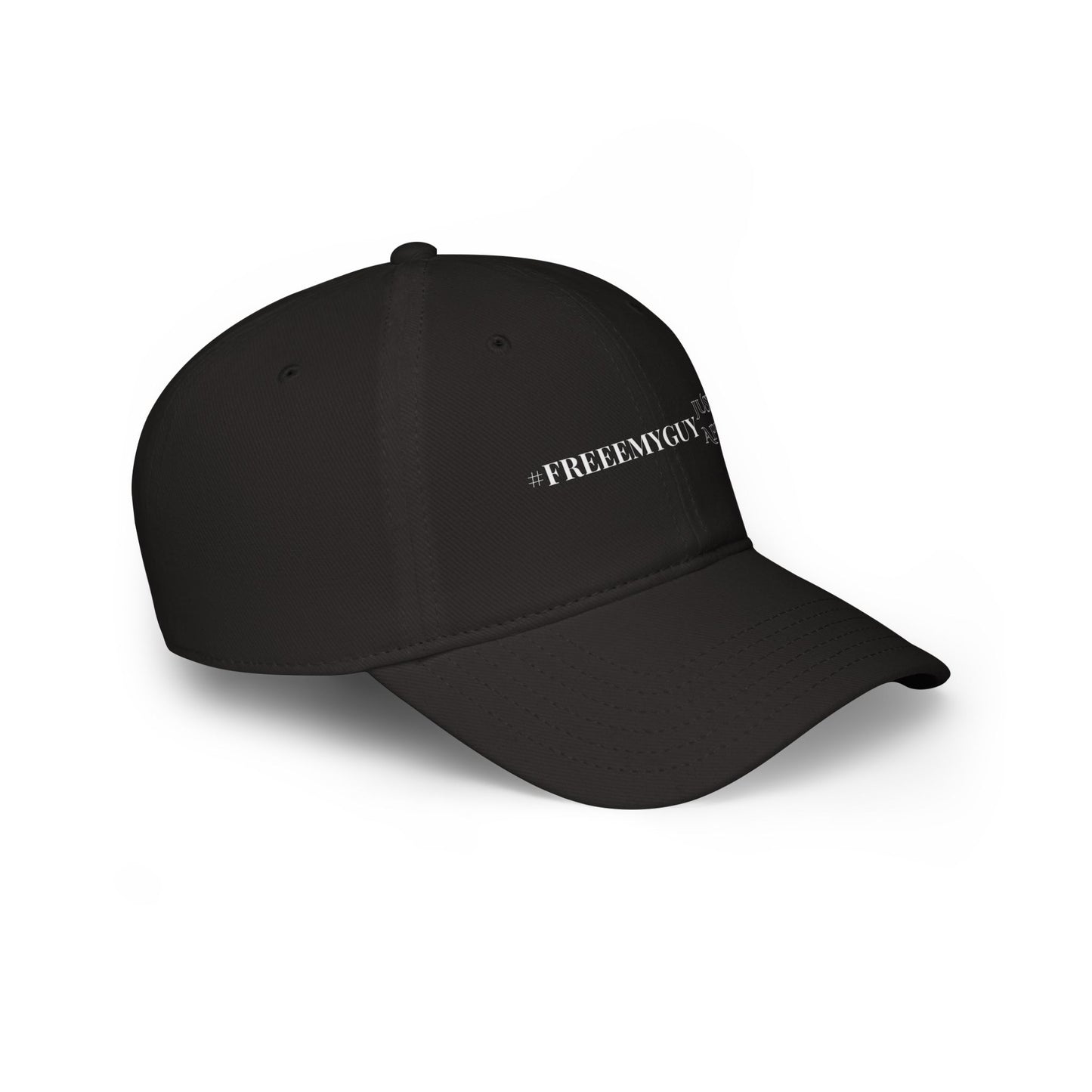 Baseball Cap - #FREEEMYGUY White Logo