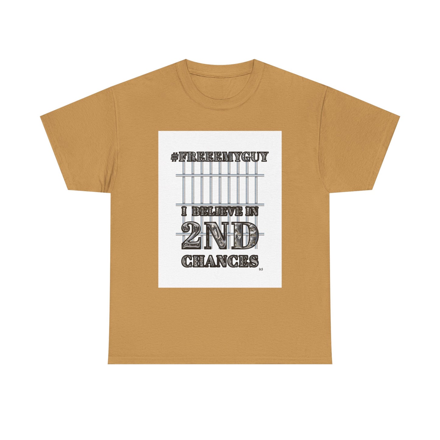 Unisex 2nd Chances Tee - Silver logo