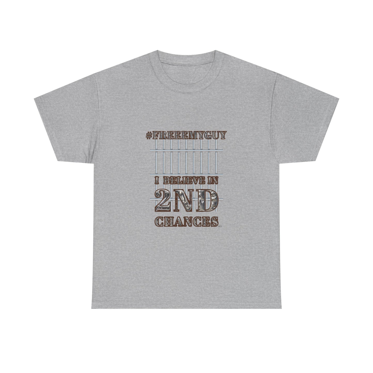 Unisex 2nd Chances Tee - Brown logo