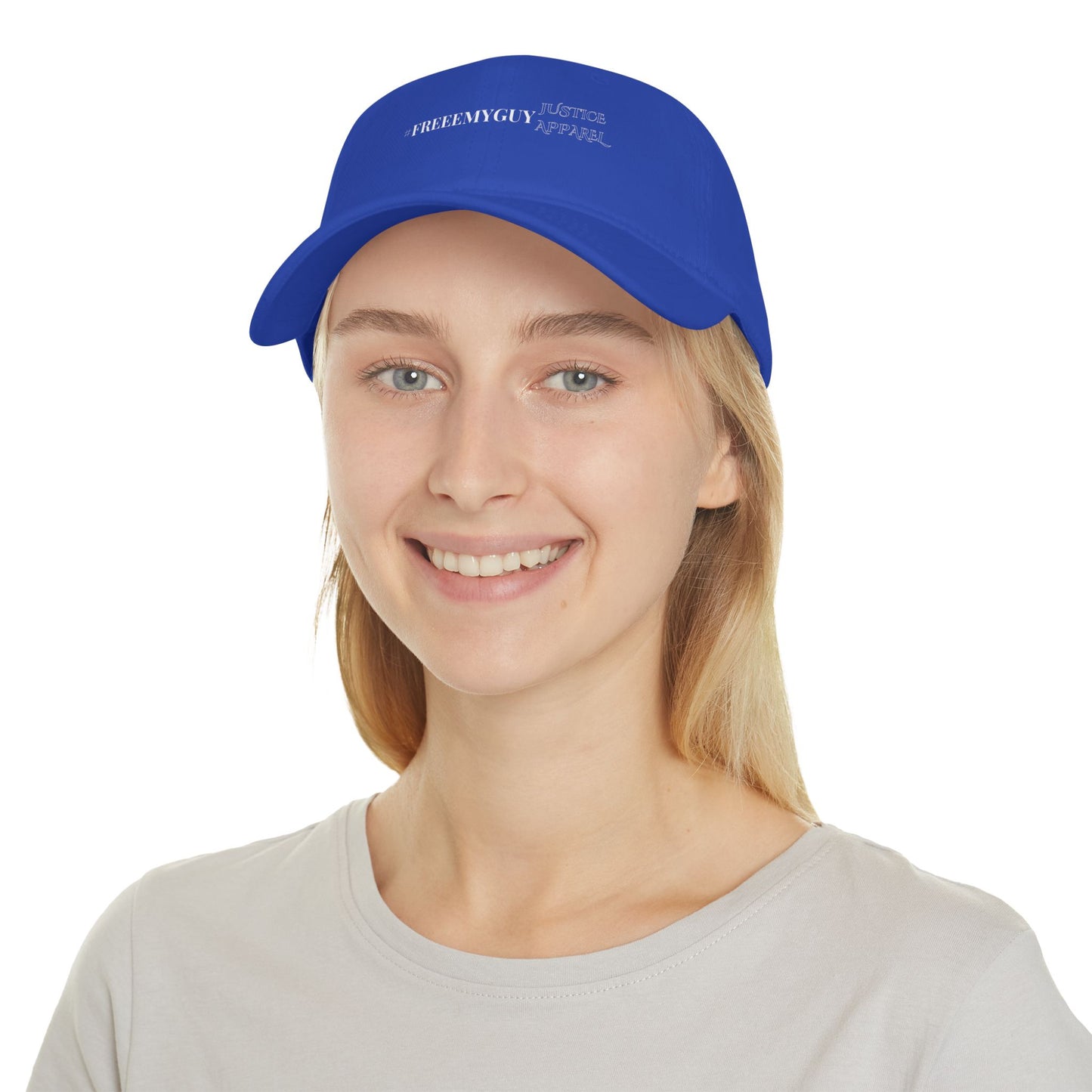Baseball Cap - #FREEEMYGUY White Logo