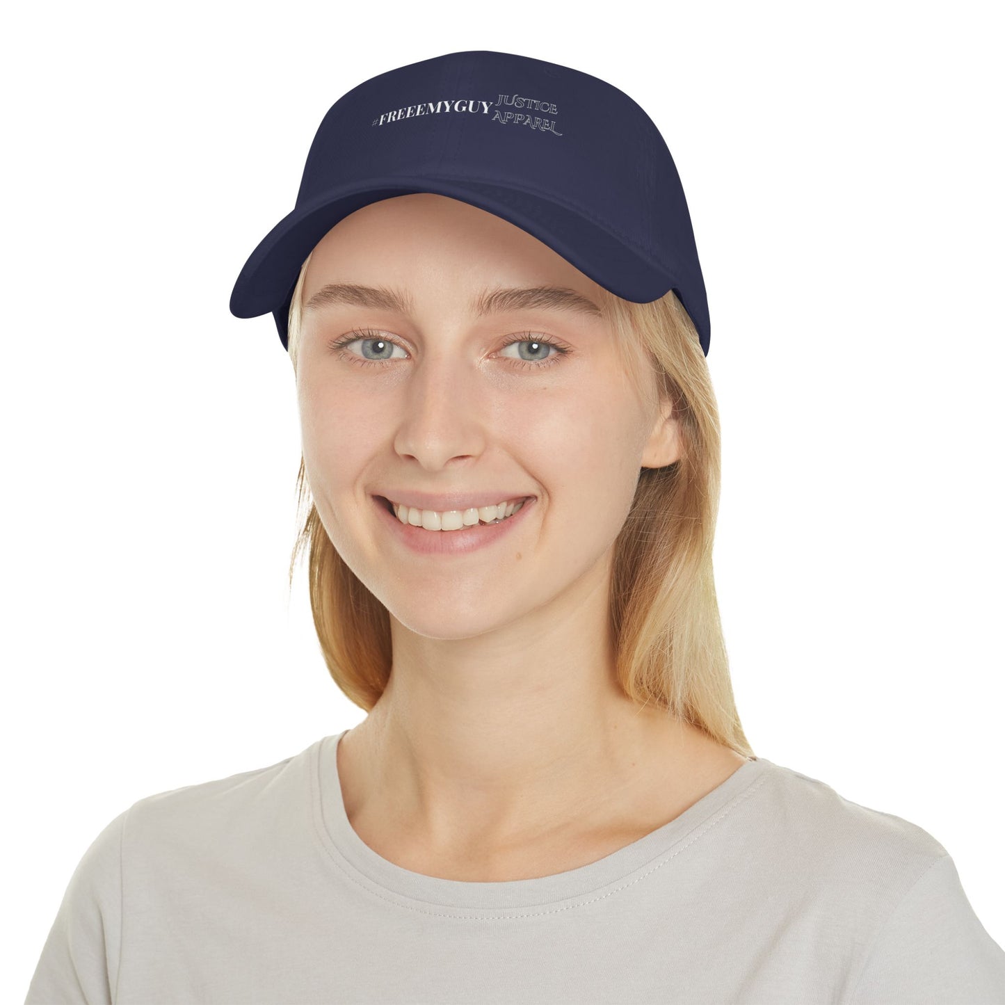 Baseball Cap - #FREEEMYGUY White Logo