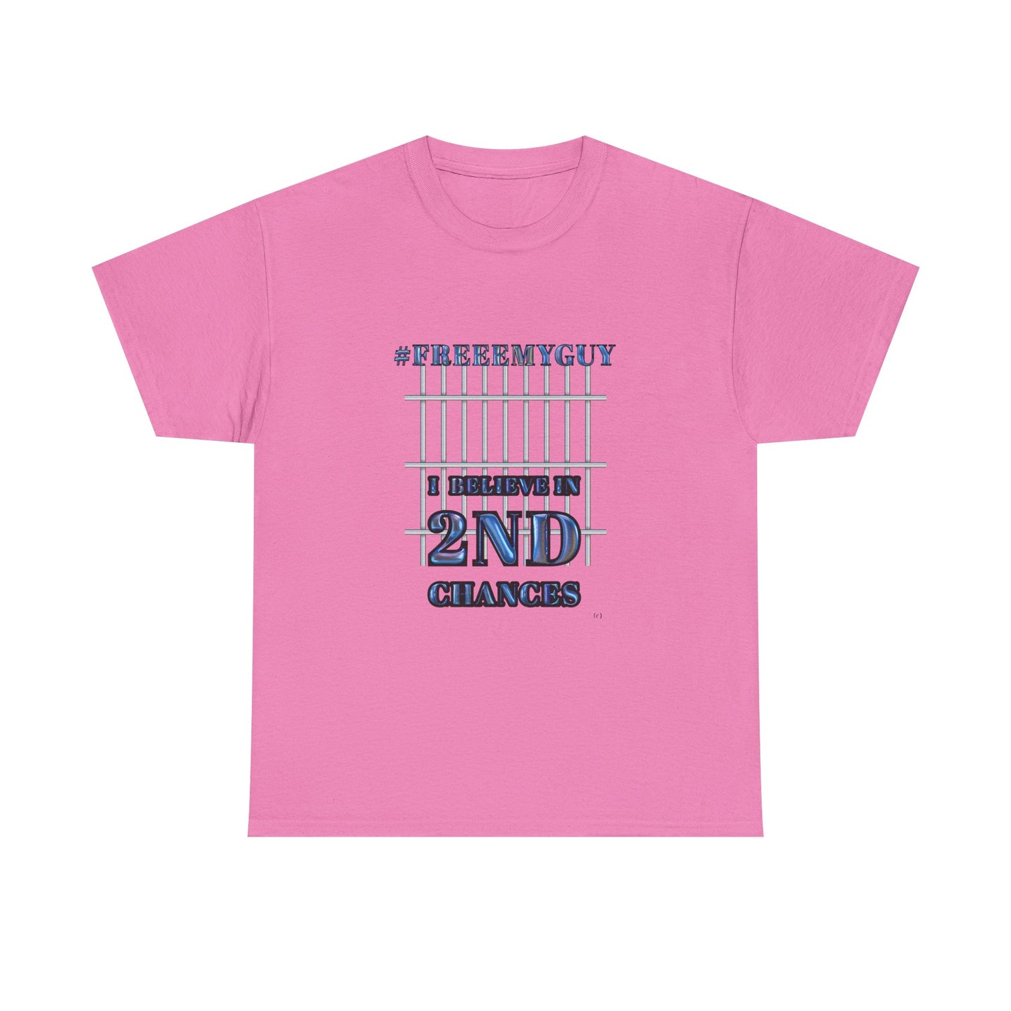 Unisex 2nd Chances Tee - Blue logo