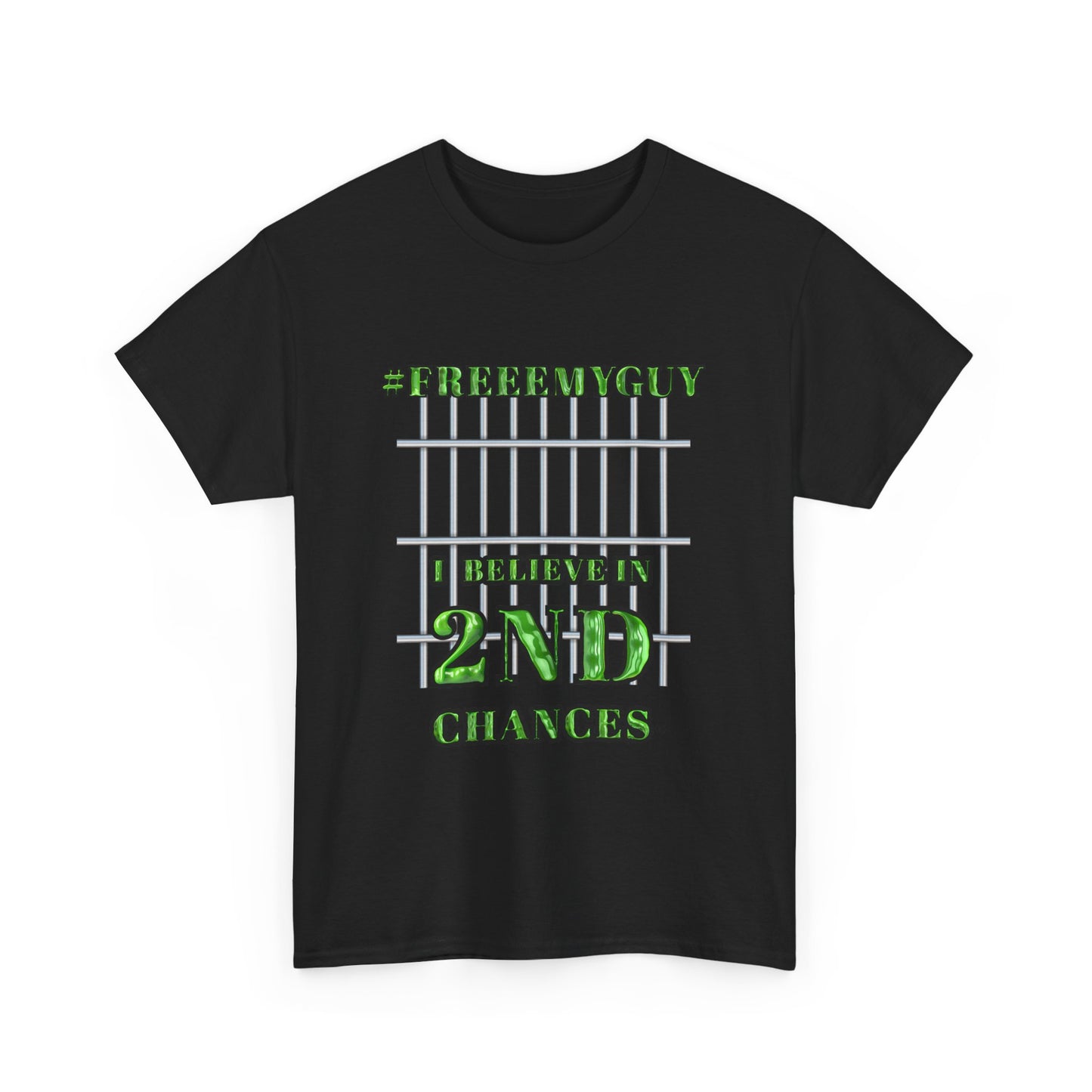 Unisex 2nd Chances Tee - Black logo