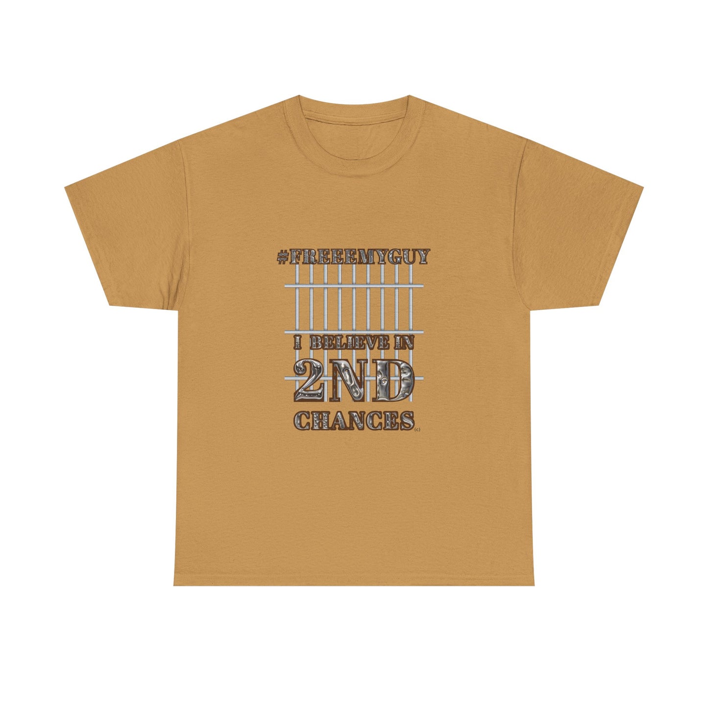Unisex 2nd Chances Tee - Brown logo
