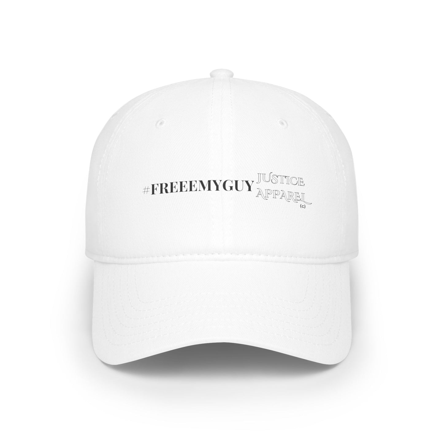 Baseball Cap - #FREEEMYGUY Black Logo