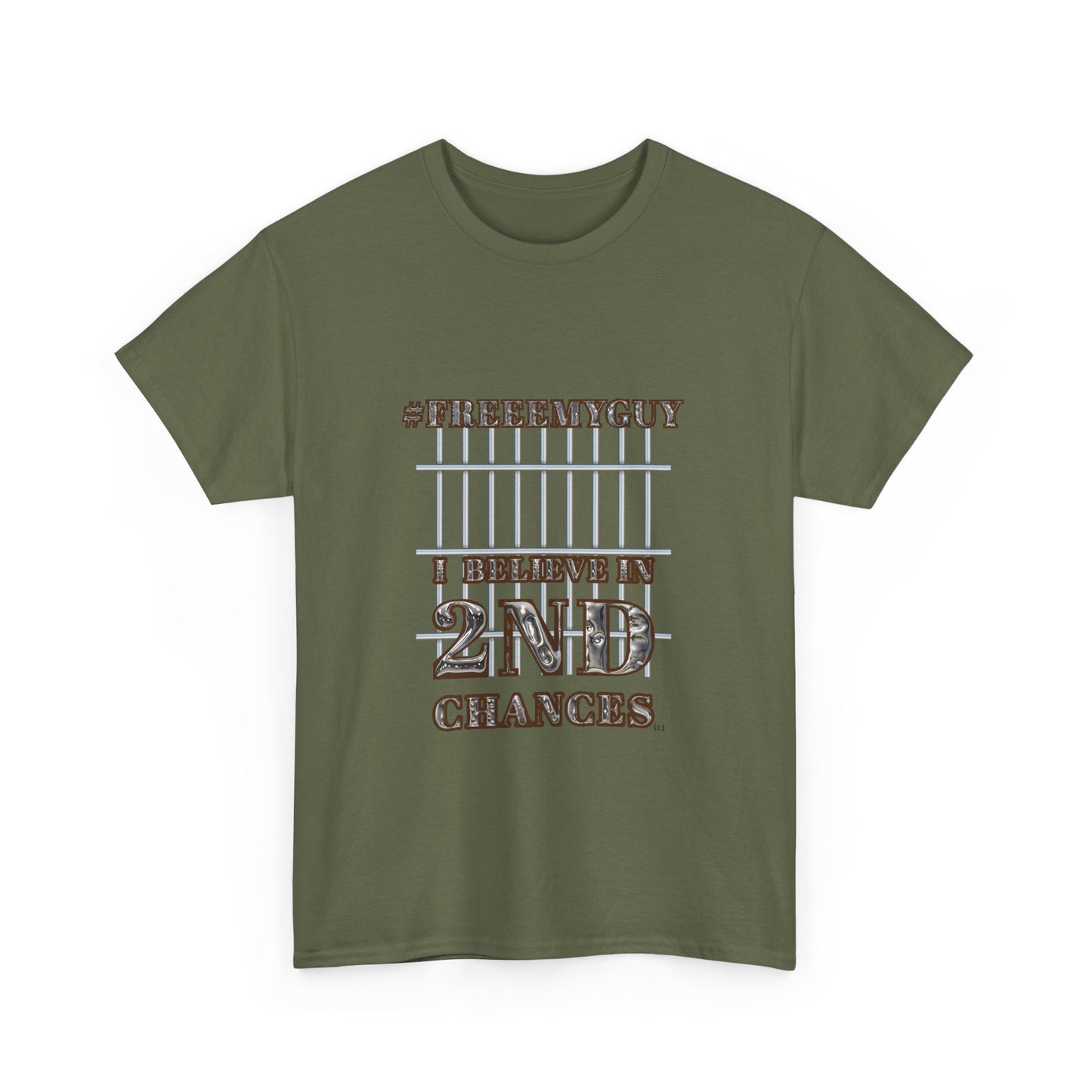 Unisex 2nd Chances Tee - Brown logo