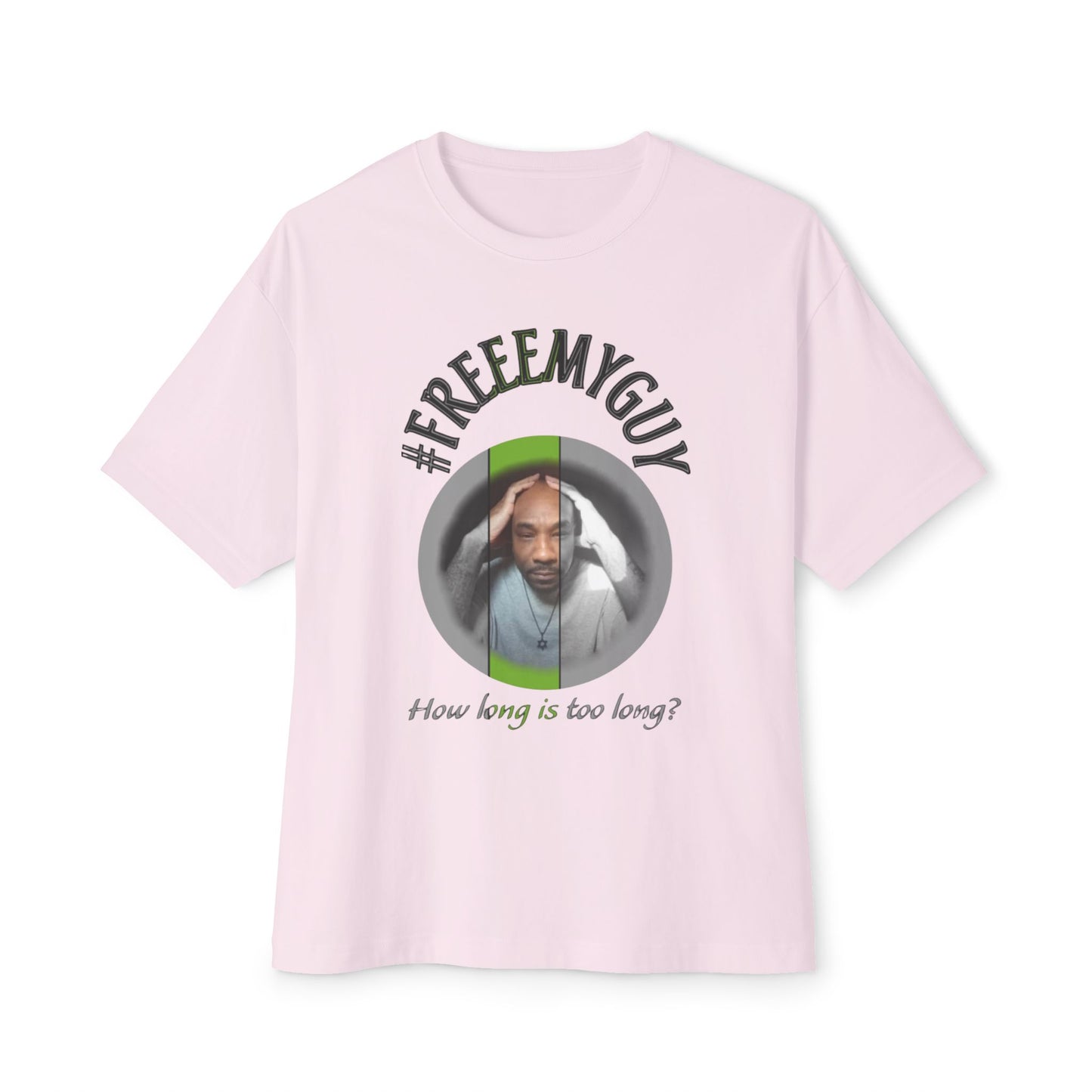 Boxy Tee - #FREEEMYGUY GREEN LOGO Legal Fund Unisex Shirt