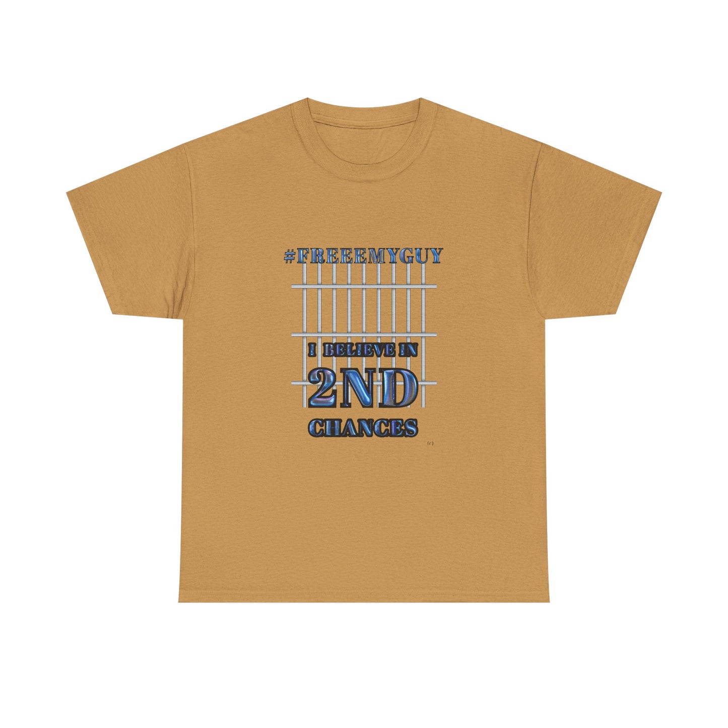 Unisex 2nd Chances Tee - Blue logo