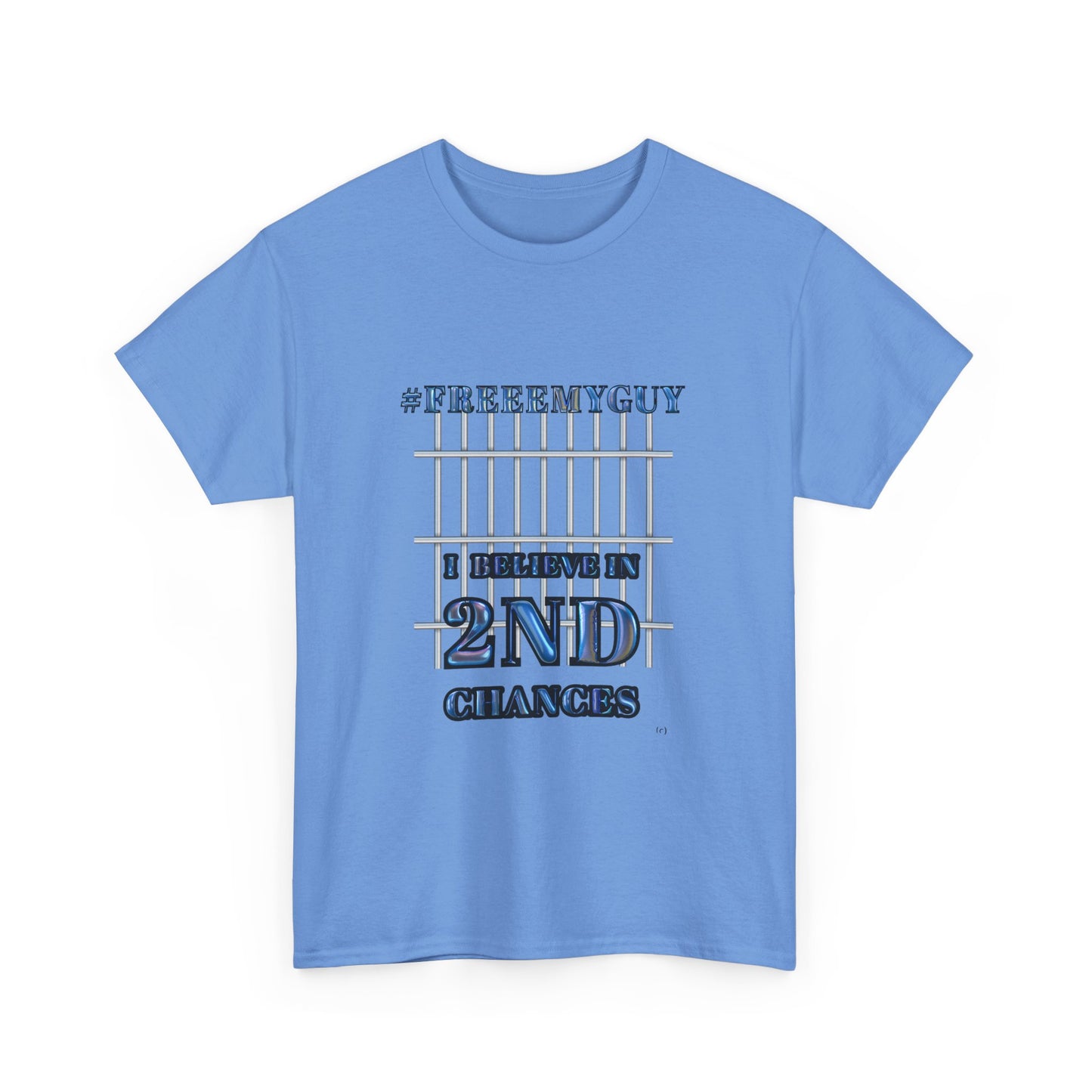 Unisex 2nd Chances Tee - Blue logo