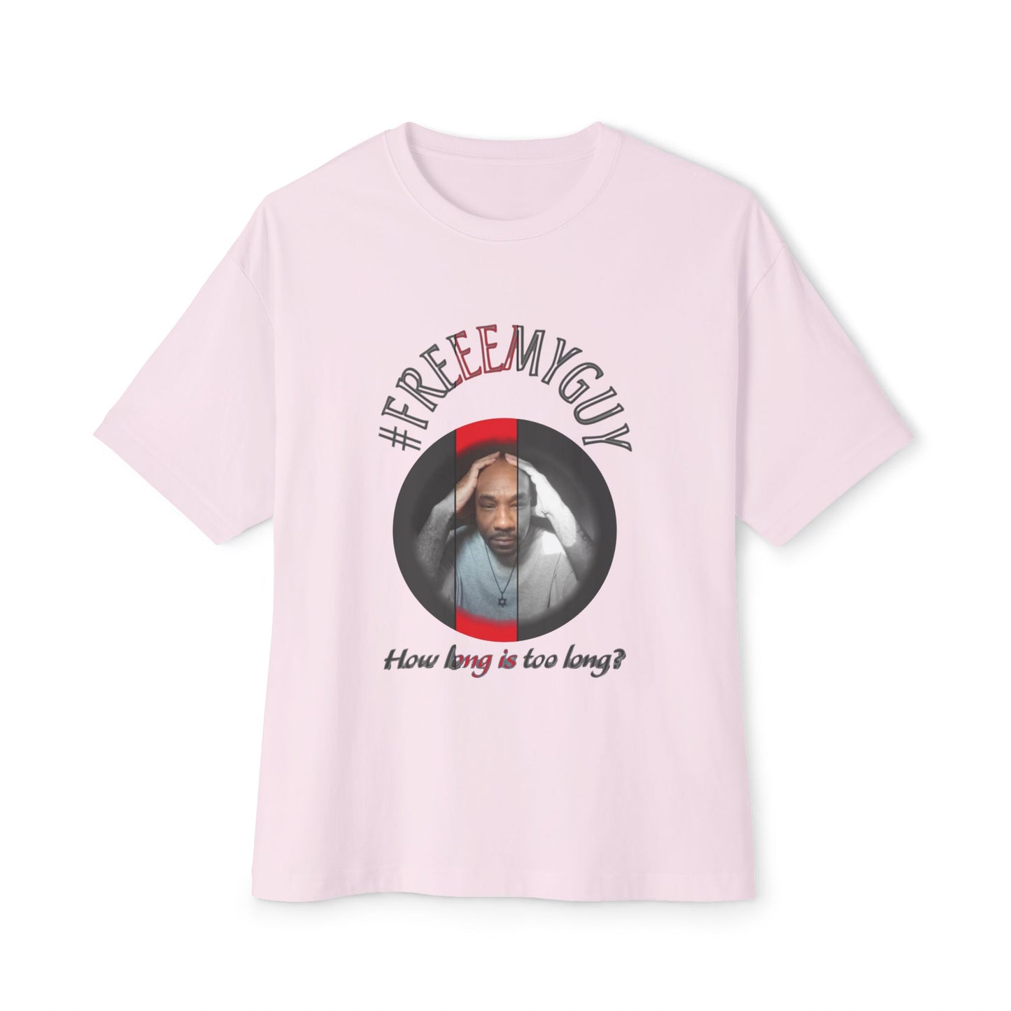 Boxy Tee - #FREEEMYGUY RED LOGO Legal Fund Unisex Shirt