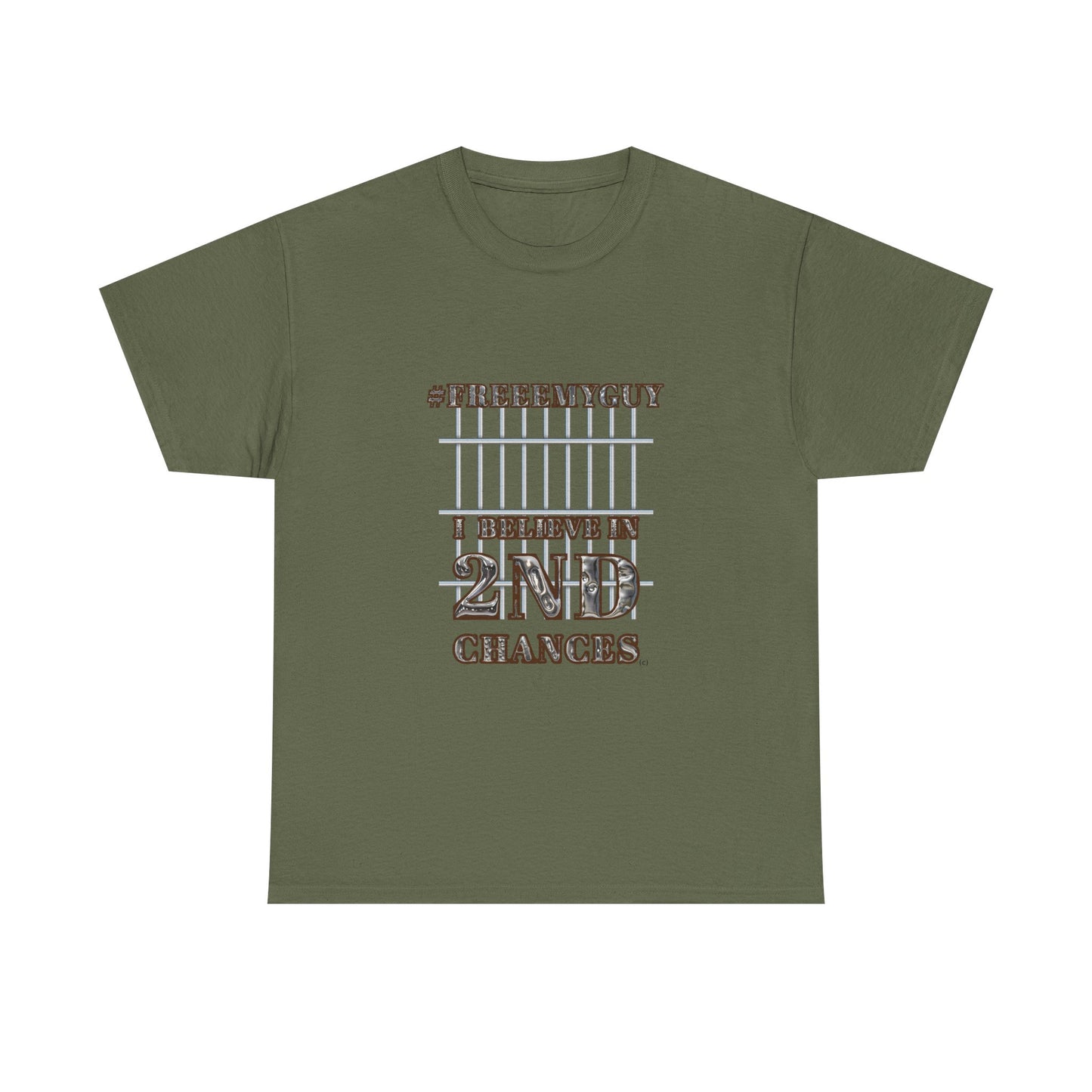Unisex 2nd Chances Tee - Brown logo