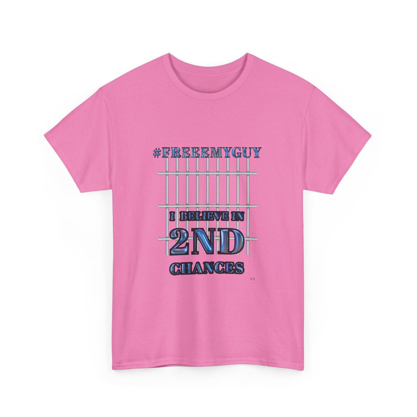 Unisex 2nd Chances Tee - Blue logo