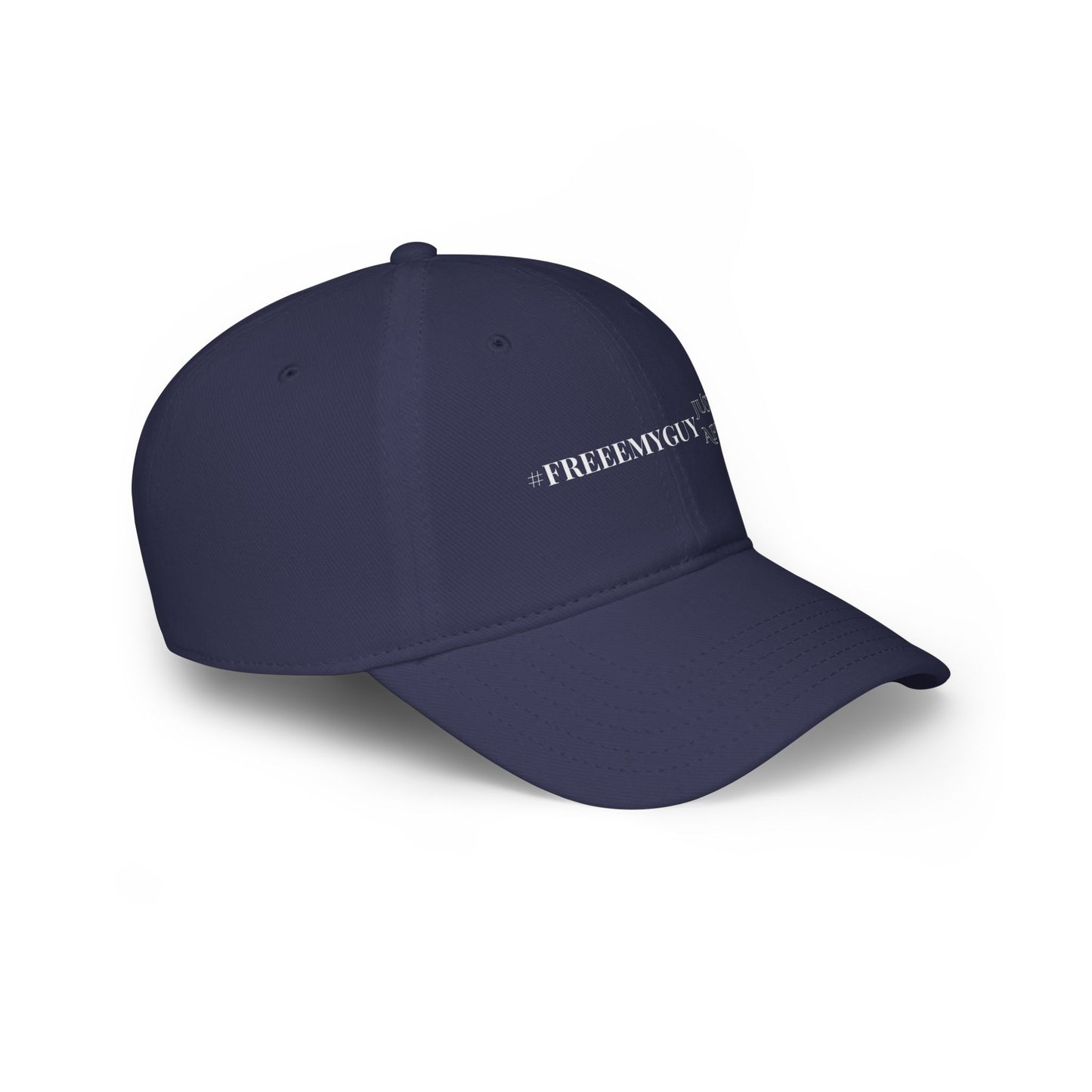Baseball Cap - #FREEEMYGUY White Logo