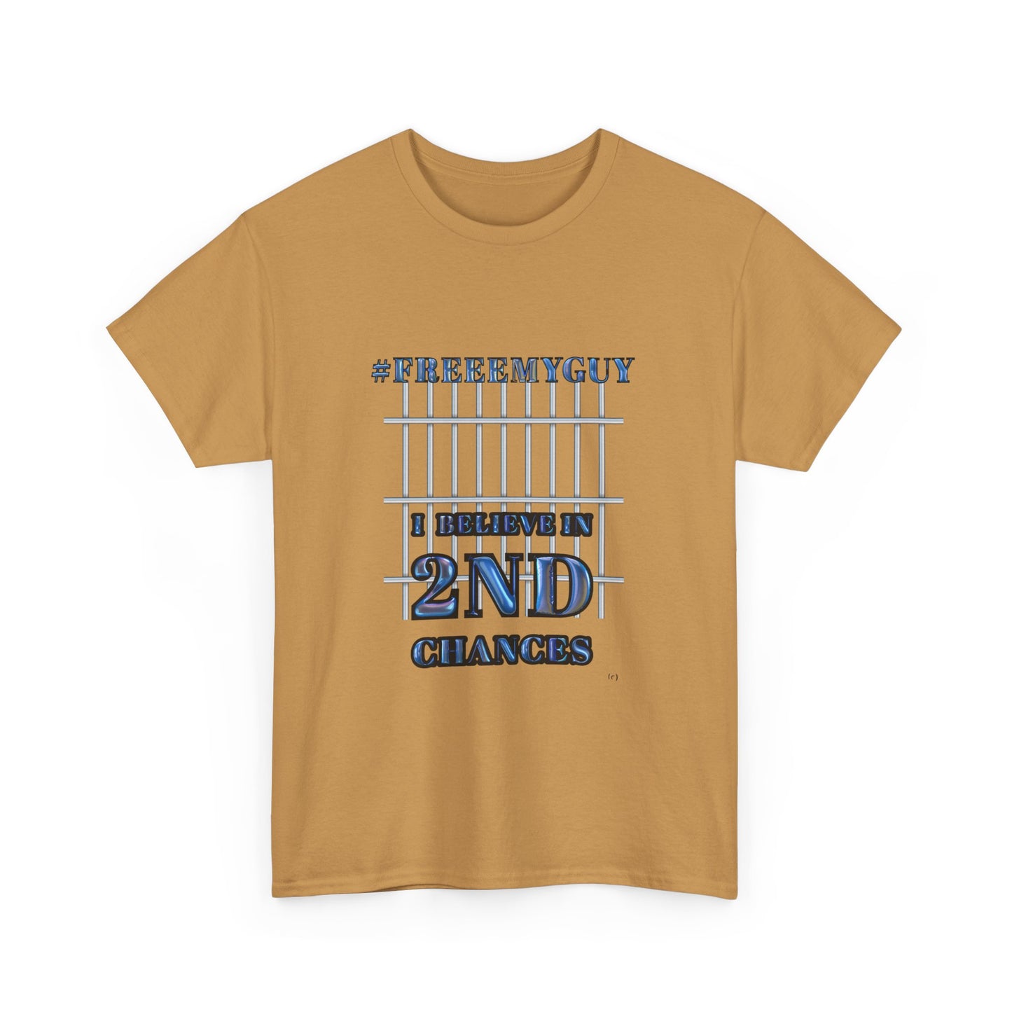 Unisex 2nd Chances Tee - Blue logo