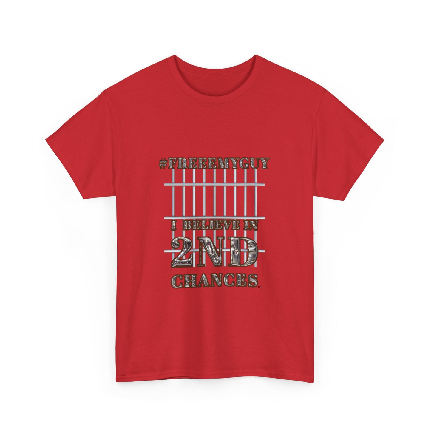 Unisex 2nd Chances Tee - Brown logo