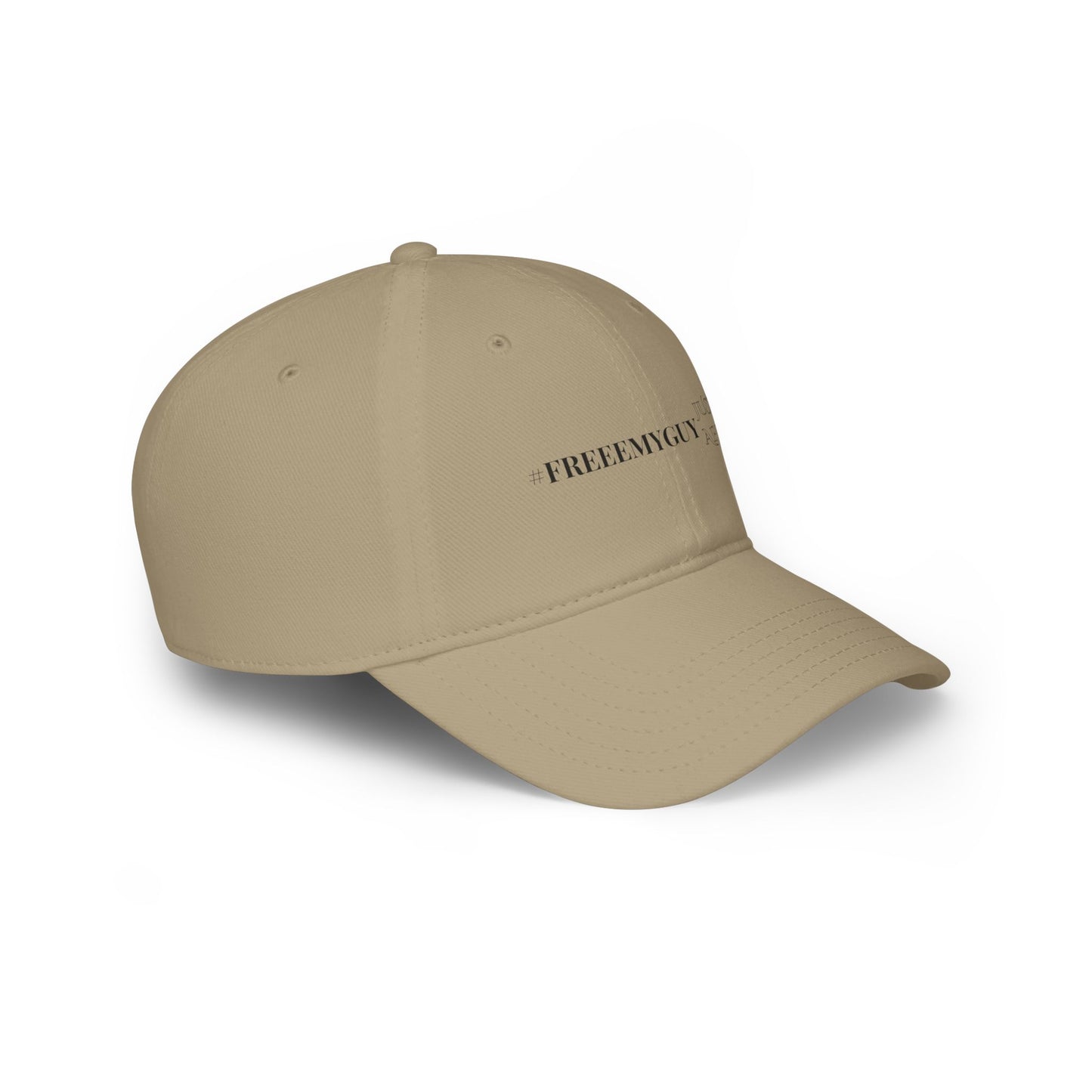 Baseball Cap - #FREEEMYGUY Black Logo