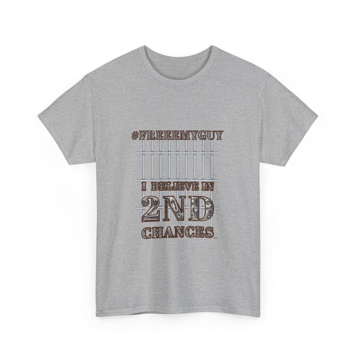 Unisex 2nd Chances Tee - Brown logo