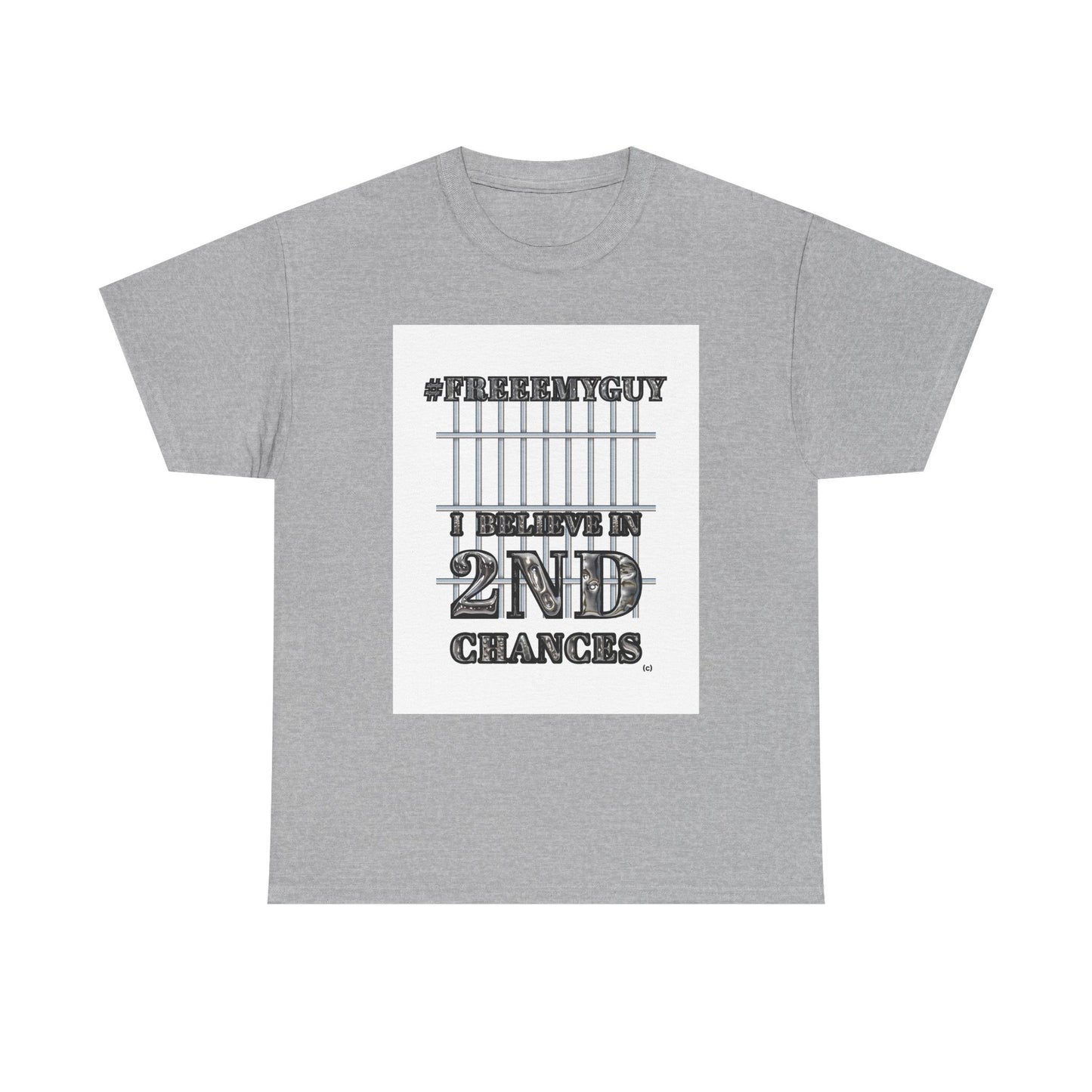 Unisex 2nd Chances Tee - Silver logo