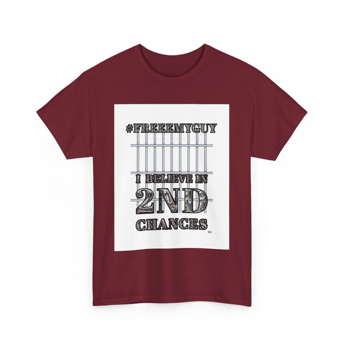 Unisex 2nd Chances Tee - Silver logo