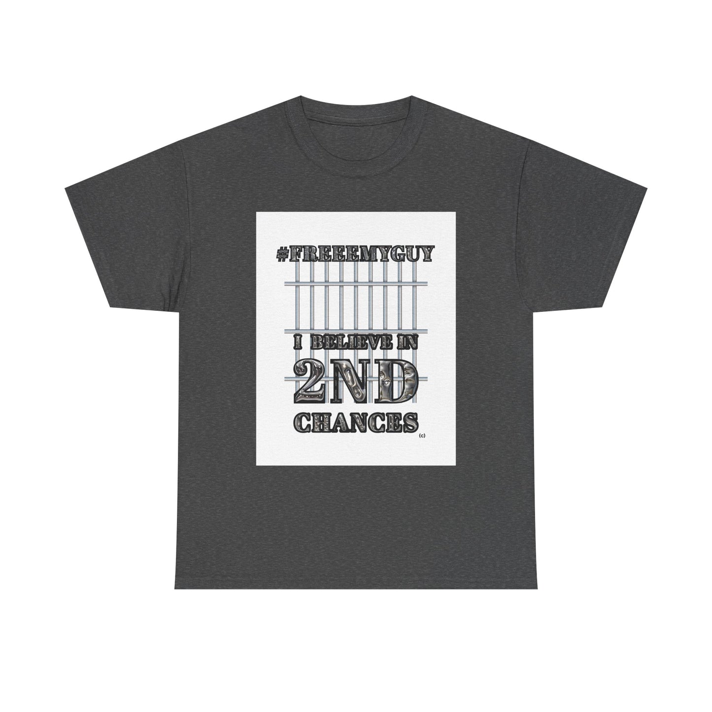 Unisex 2nd Chances Tee - Silver logo