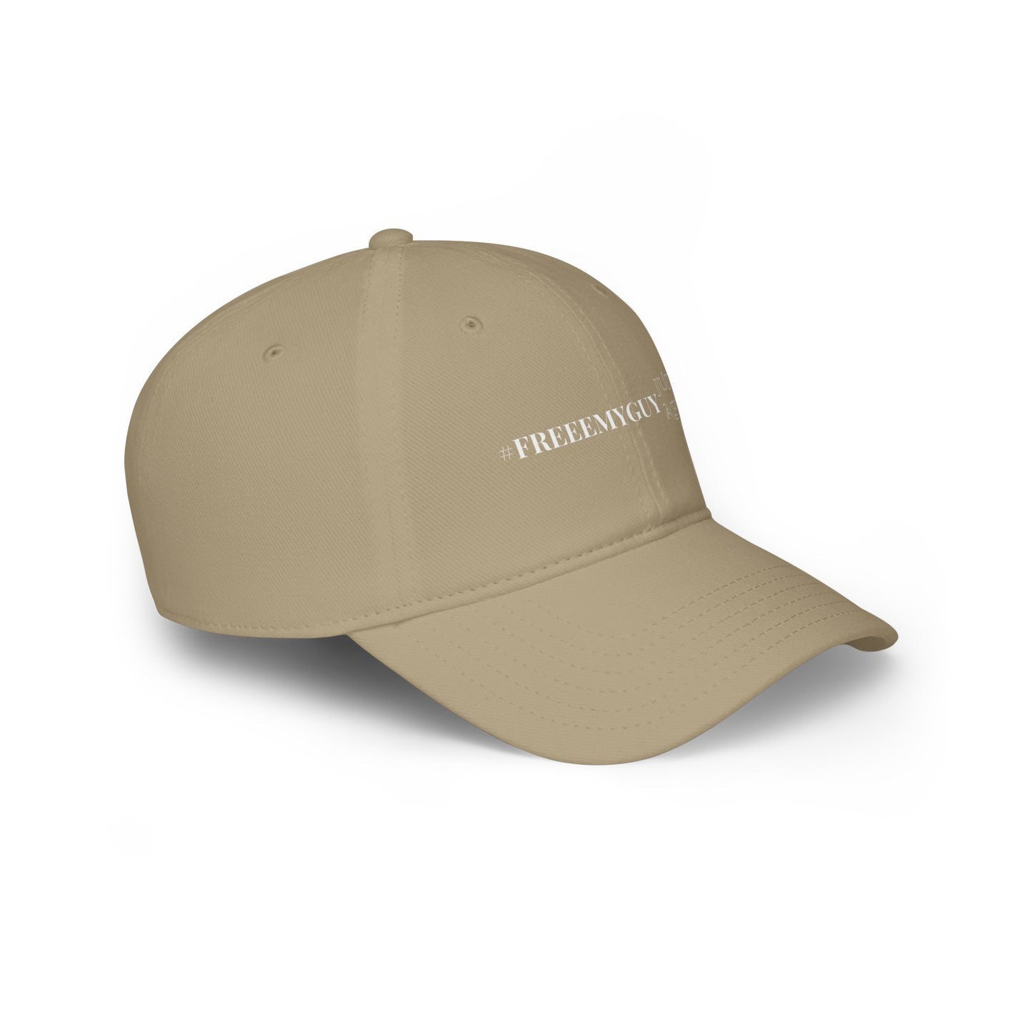 Baseball Cap - #FREEEMYGUY White Logo