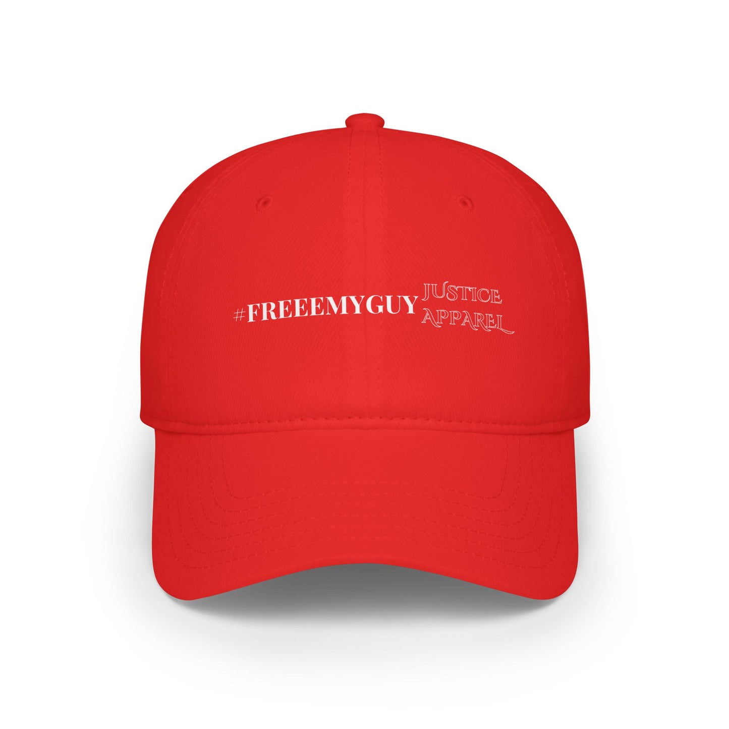 Baseball Cap - #FREEEMYGUY White Logo