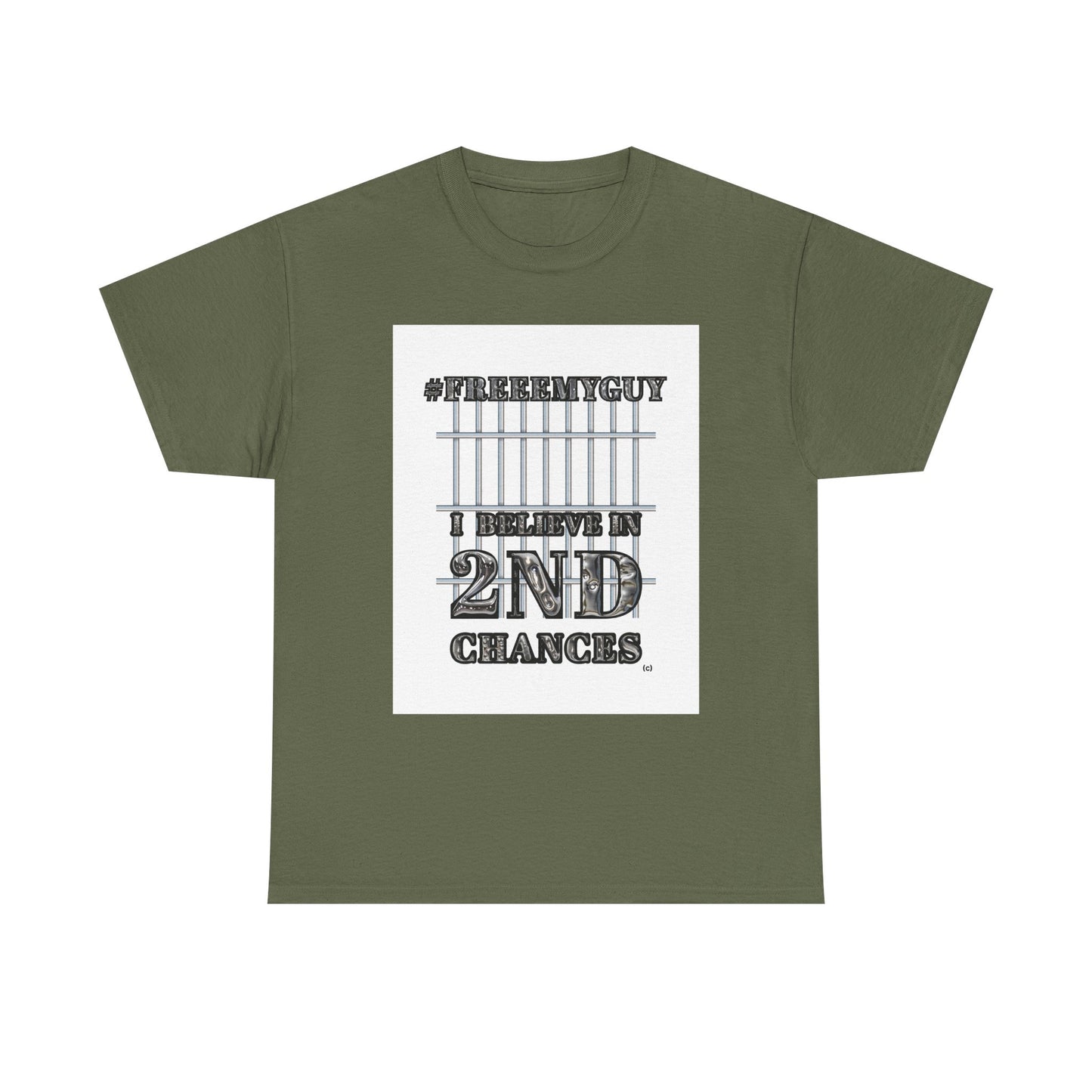Unisex 2nd Chances Tee - Silver logo