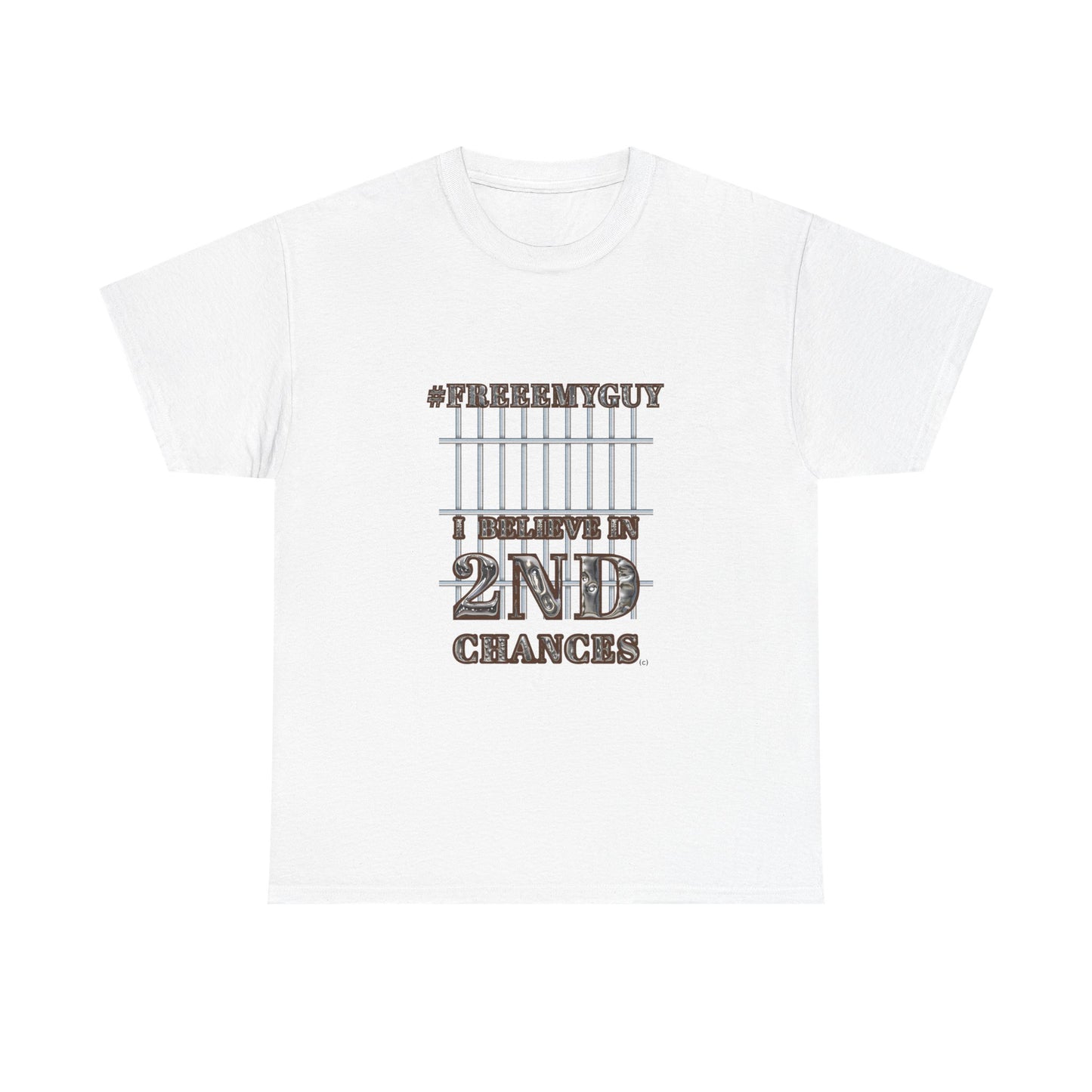 Unisex 2nd Chances Tee - Brown logo