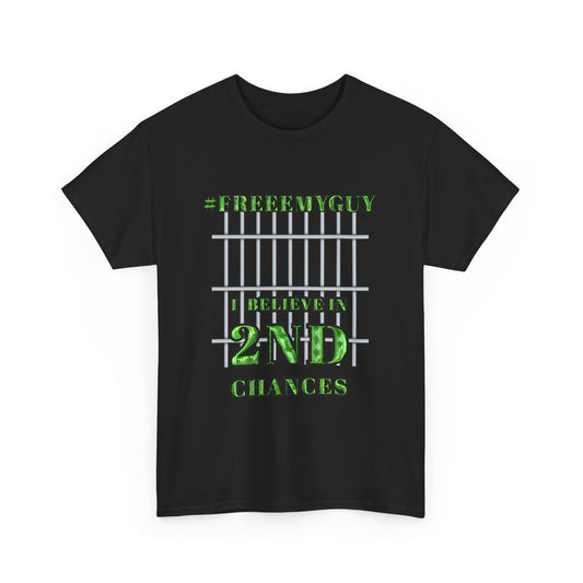 Unisex 2nd Chances Tee - Black logo
