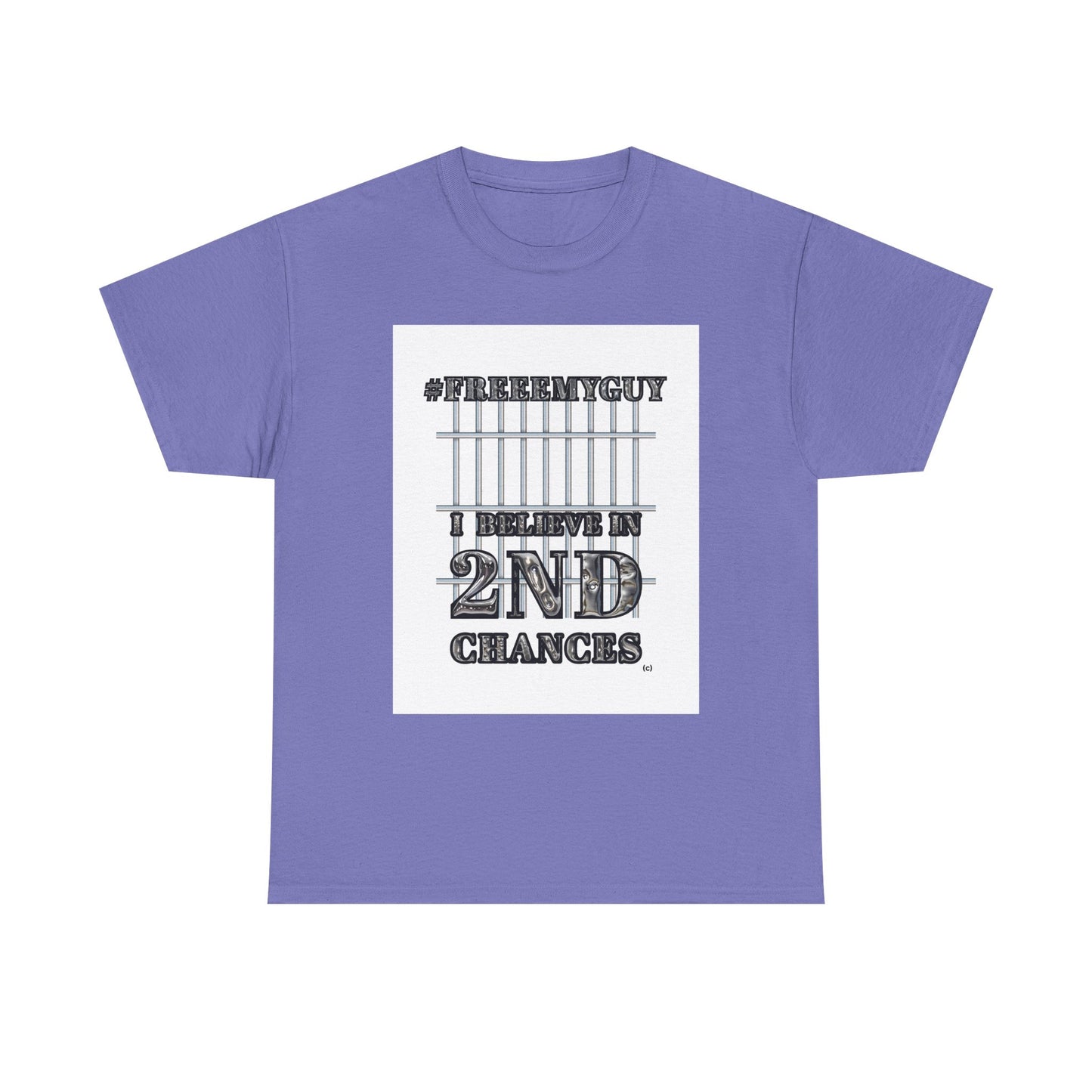 Unisex 2nd Chances Tee - Silver logo