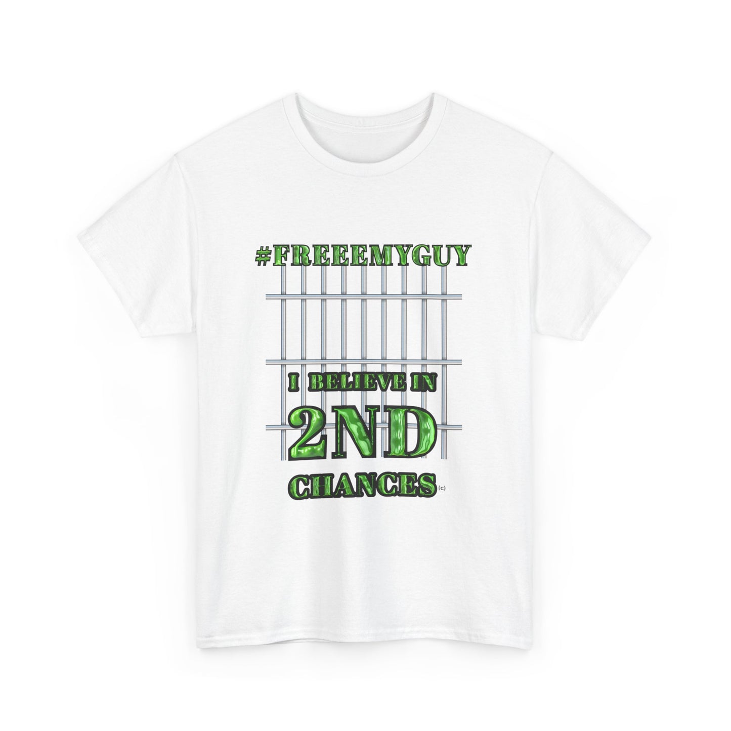 Unisex 2nd Chances Tee - Black logo