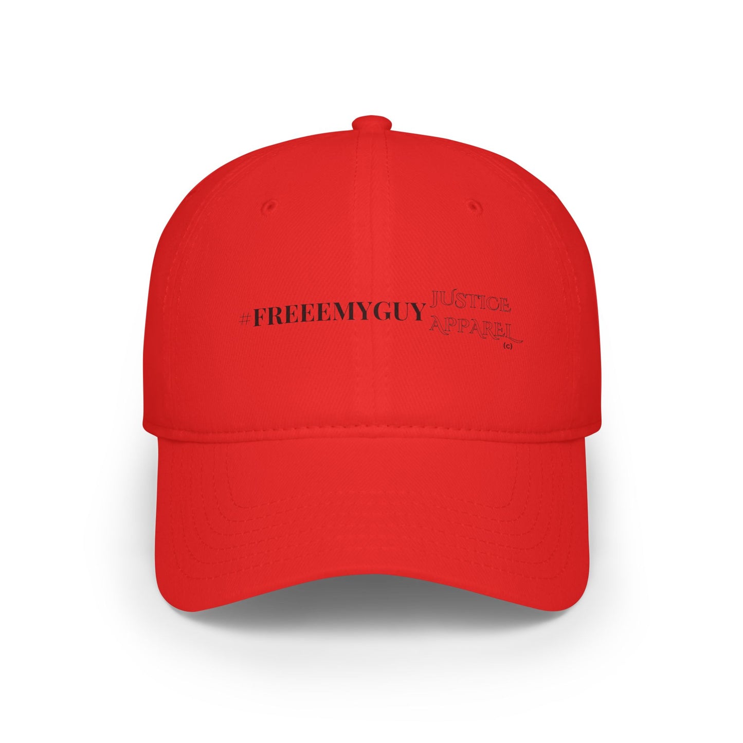 Baseball Cap - #FREEEMYGUY Black Logo