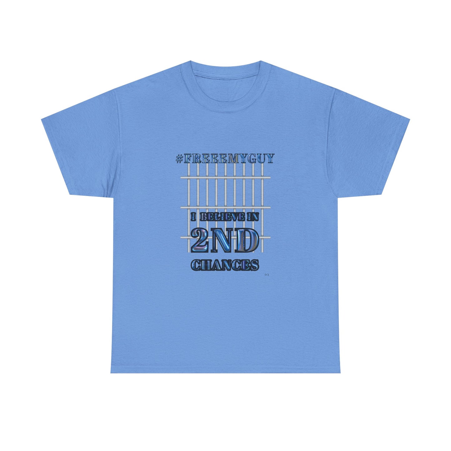 Unisex 2nd Chances Tee - Blue logo