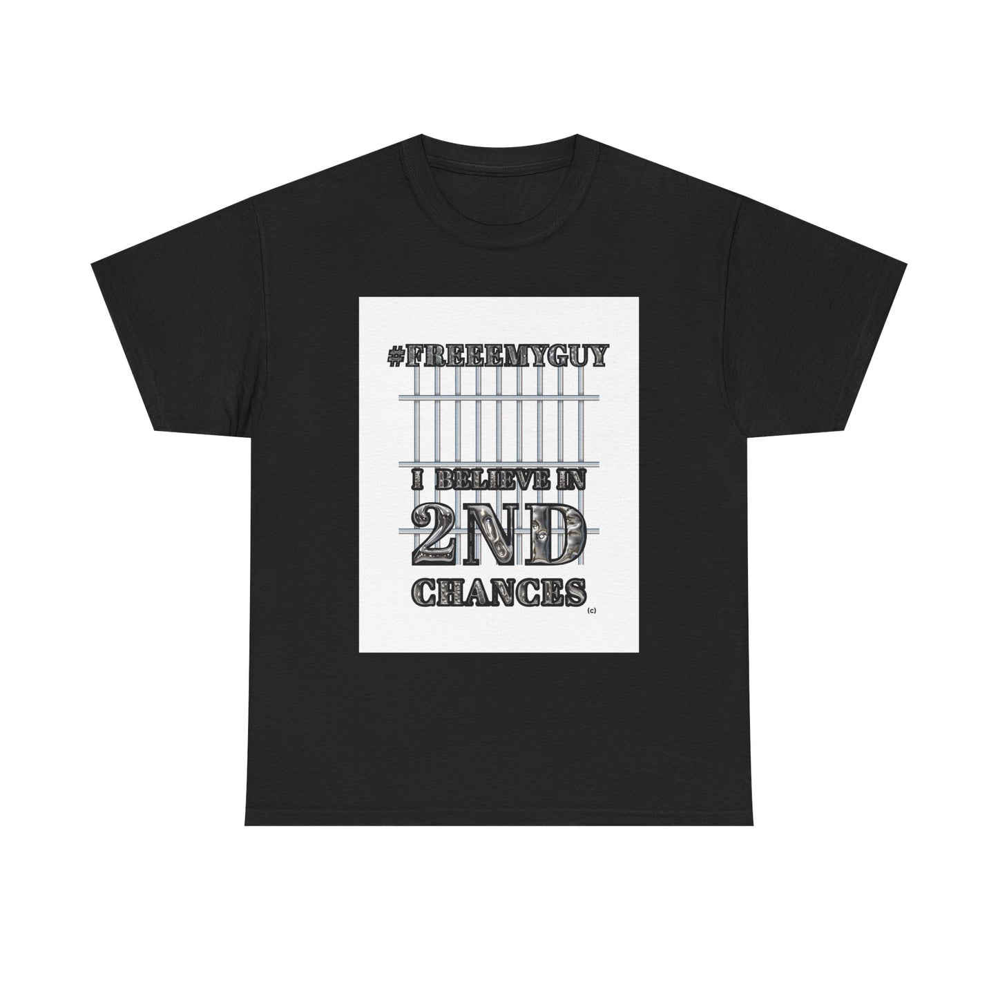 Unisex 2nd Chances Tee - Silver logo