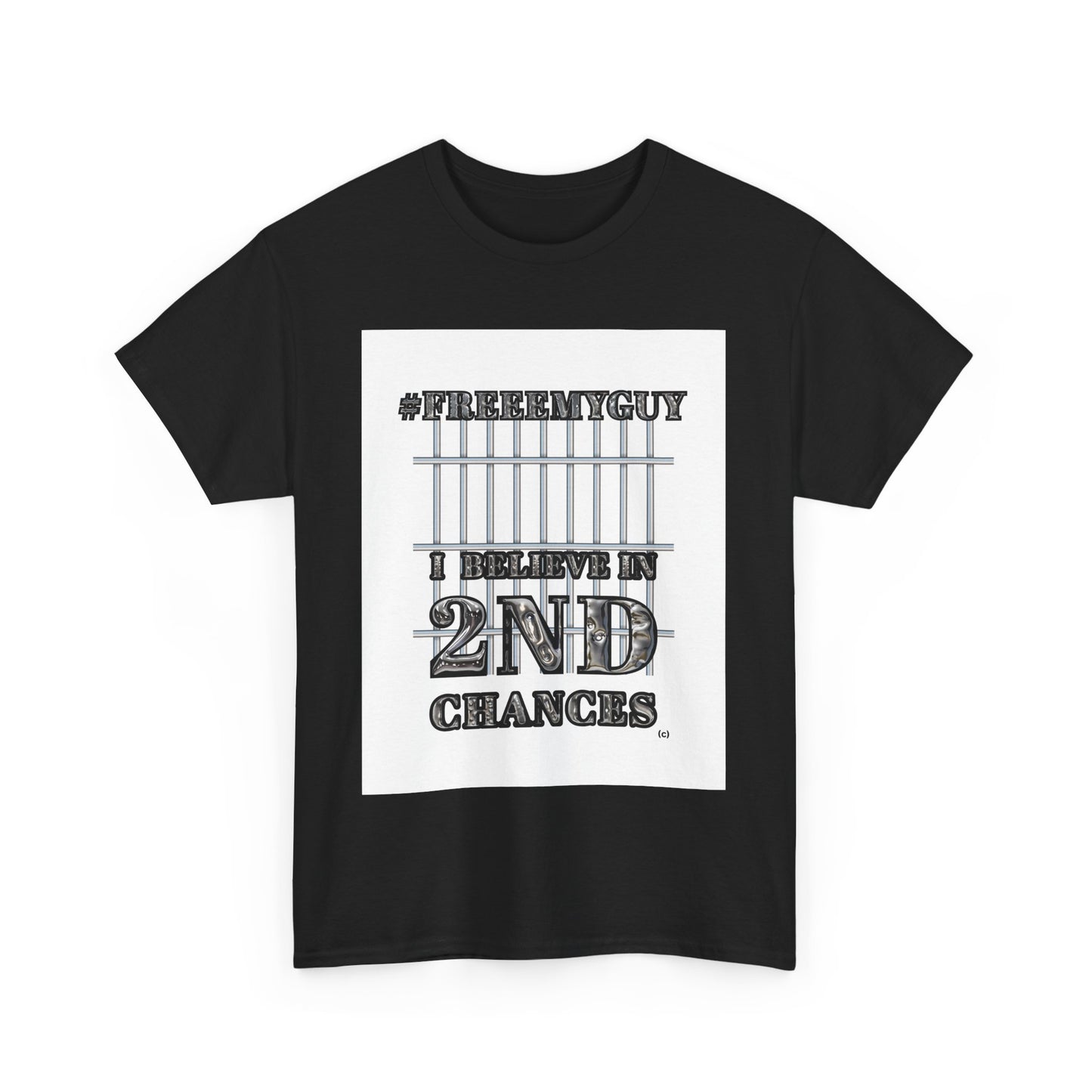 Unisex 2nd Chances Tee - Silver logo