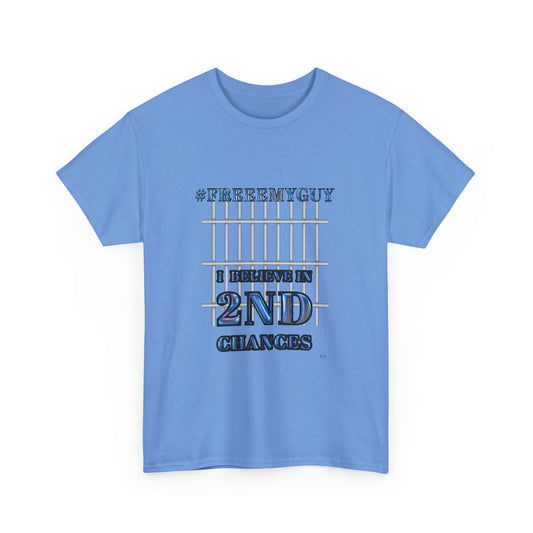 Unisex 2nd Chances Tee - Blue logo