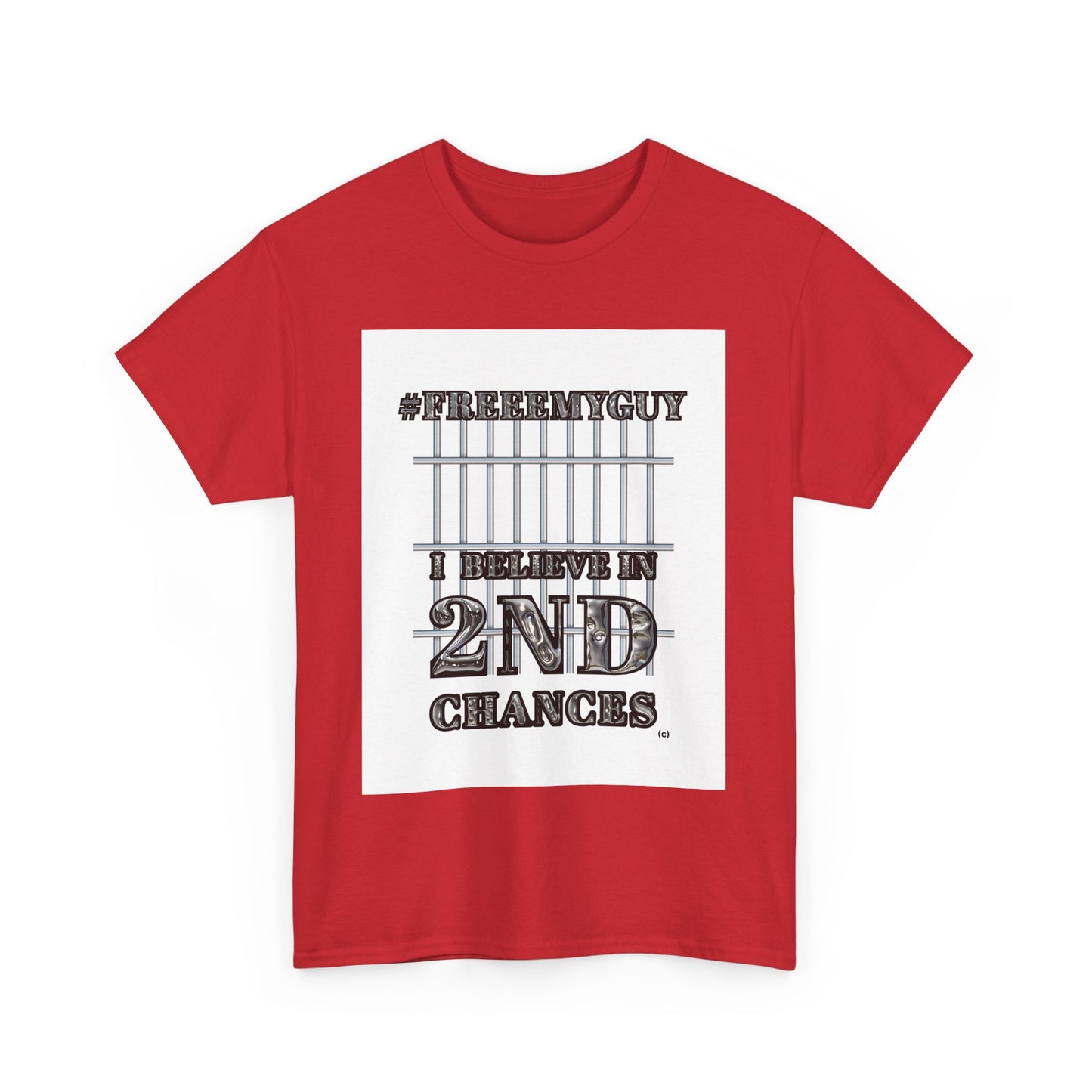 Unisex 2nd Chances Tee - Silver logo