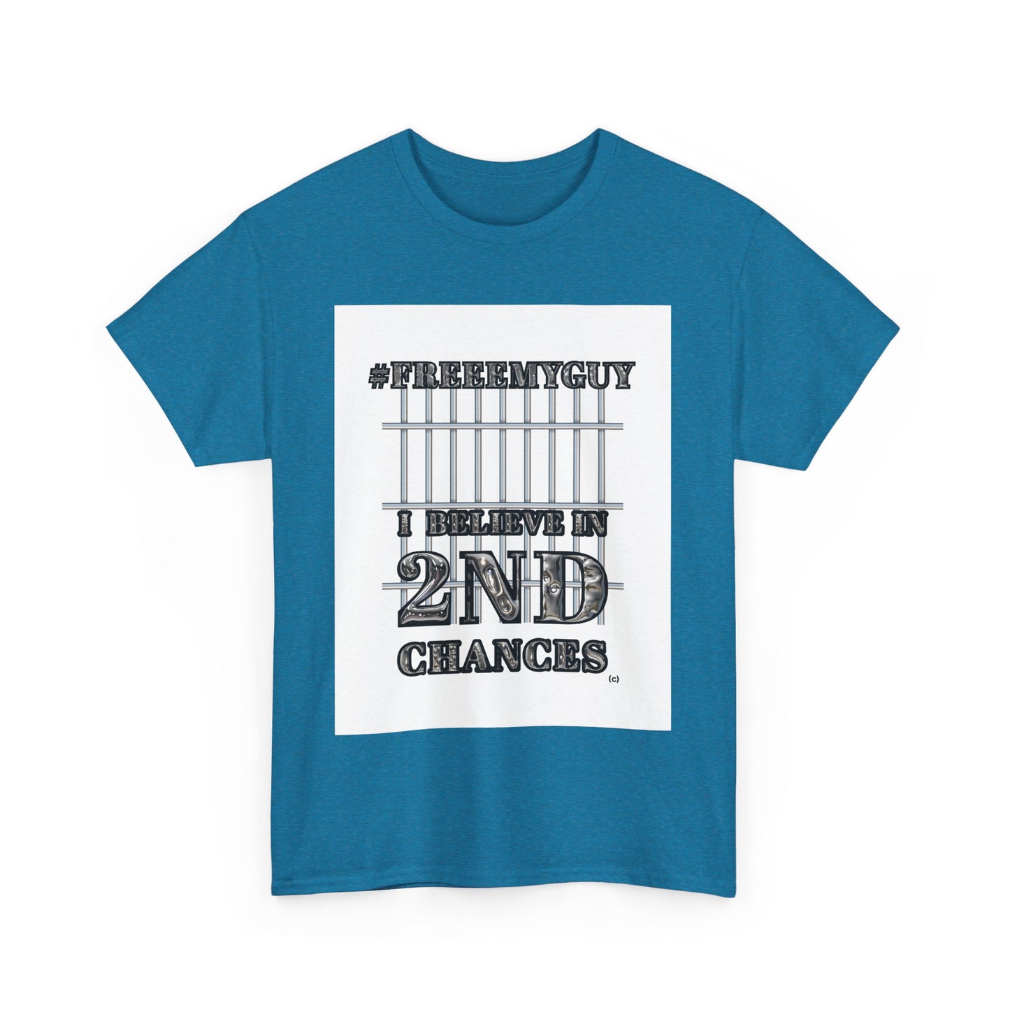 Unisex 2nd Chances Tee - Silver logo