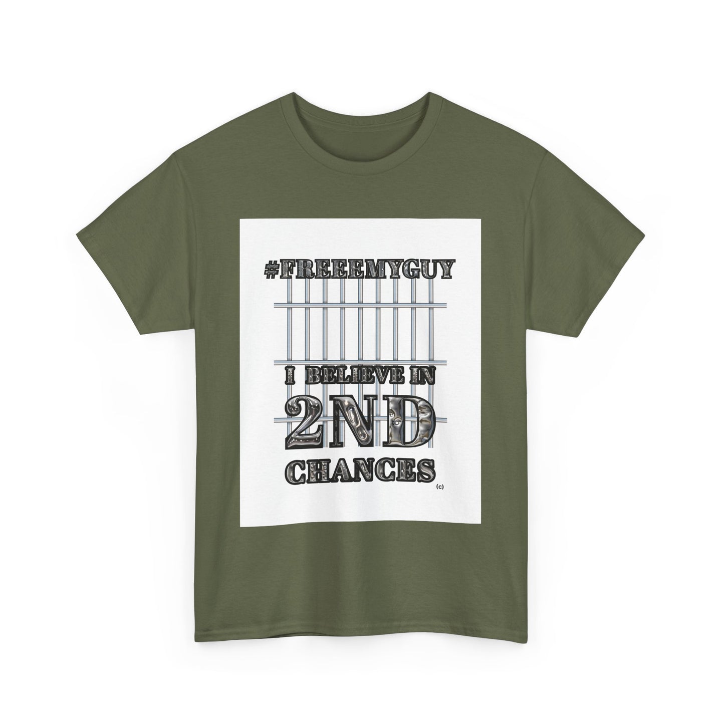 Unisex 2nd Chances Tee - Silver logo