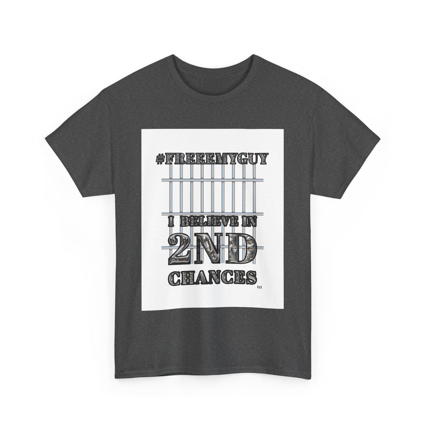 Unisex 2nd Chances Tee - Silver logo