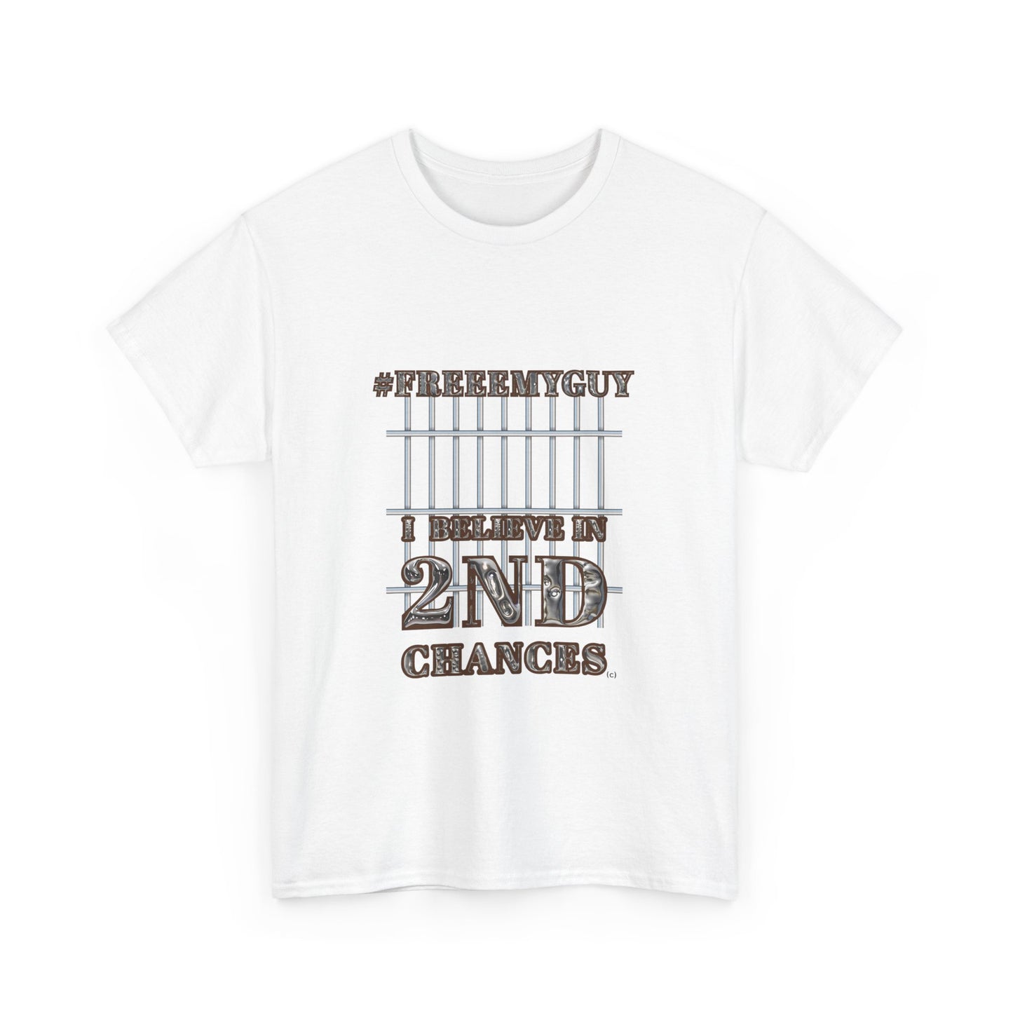 Unisex 2nd Chances Tee - Brown logo