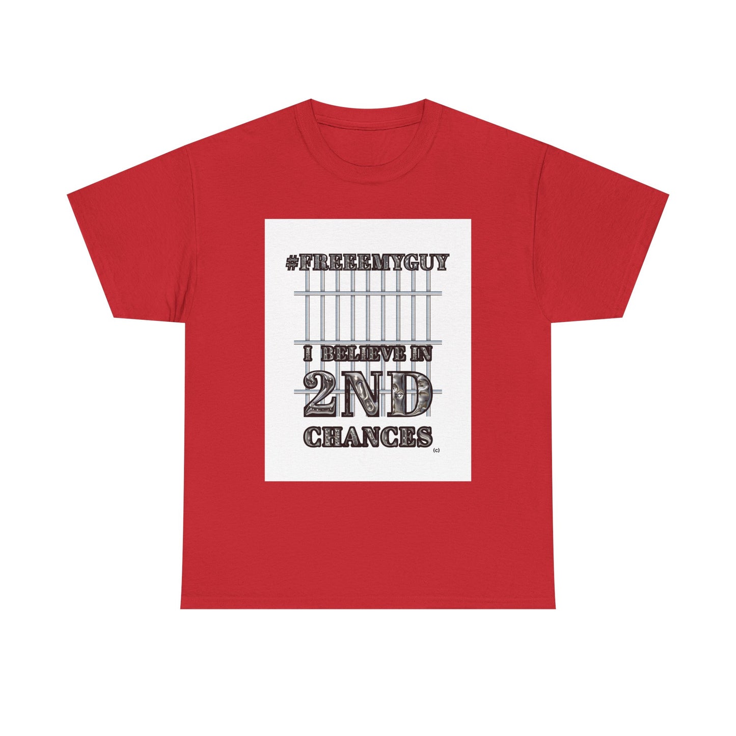 Unisex 2nd Chances Tee - Silver logo