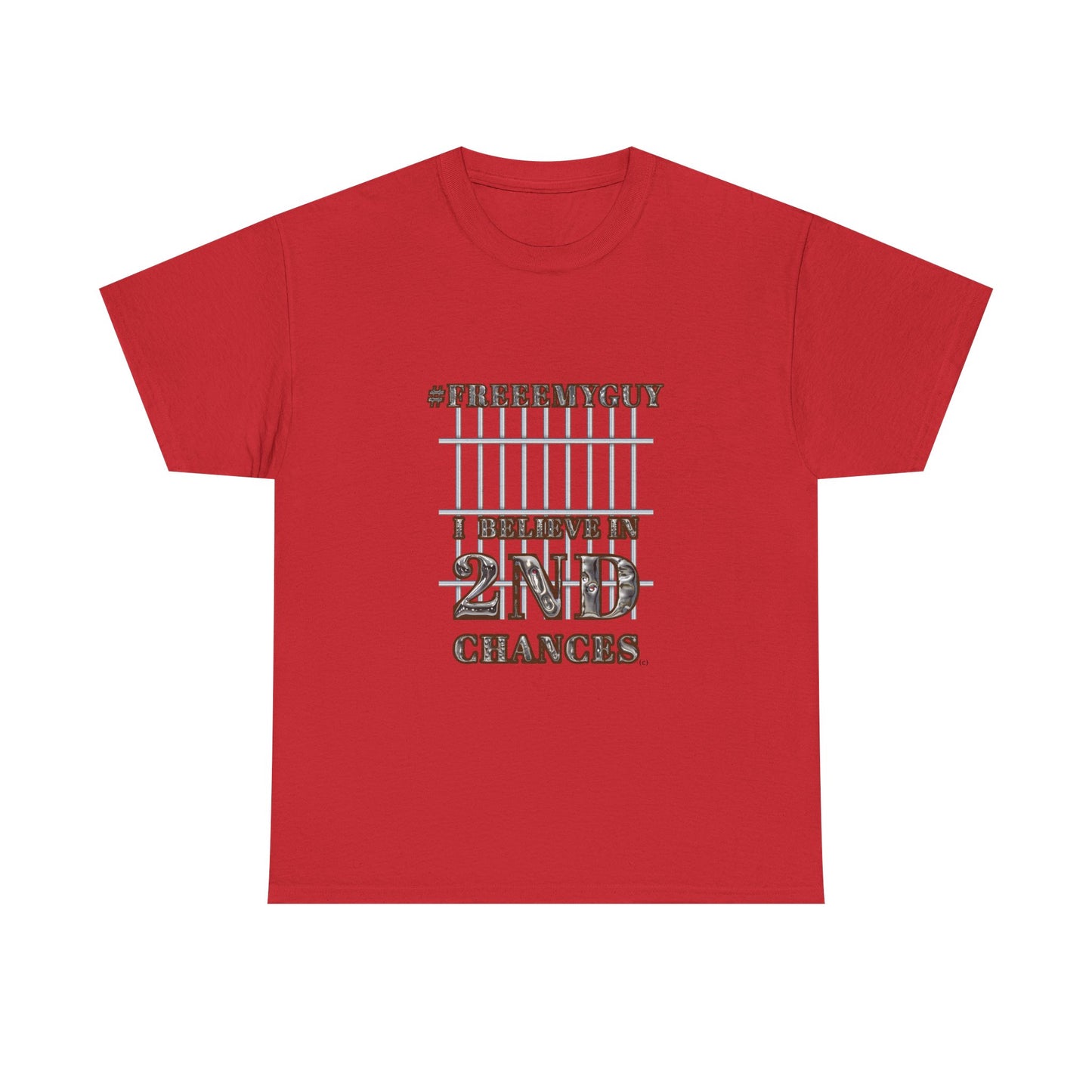 Unisex 2nd Chances Tee - Brown logo