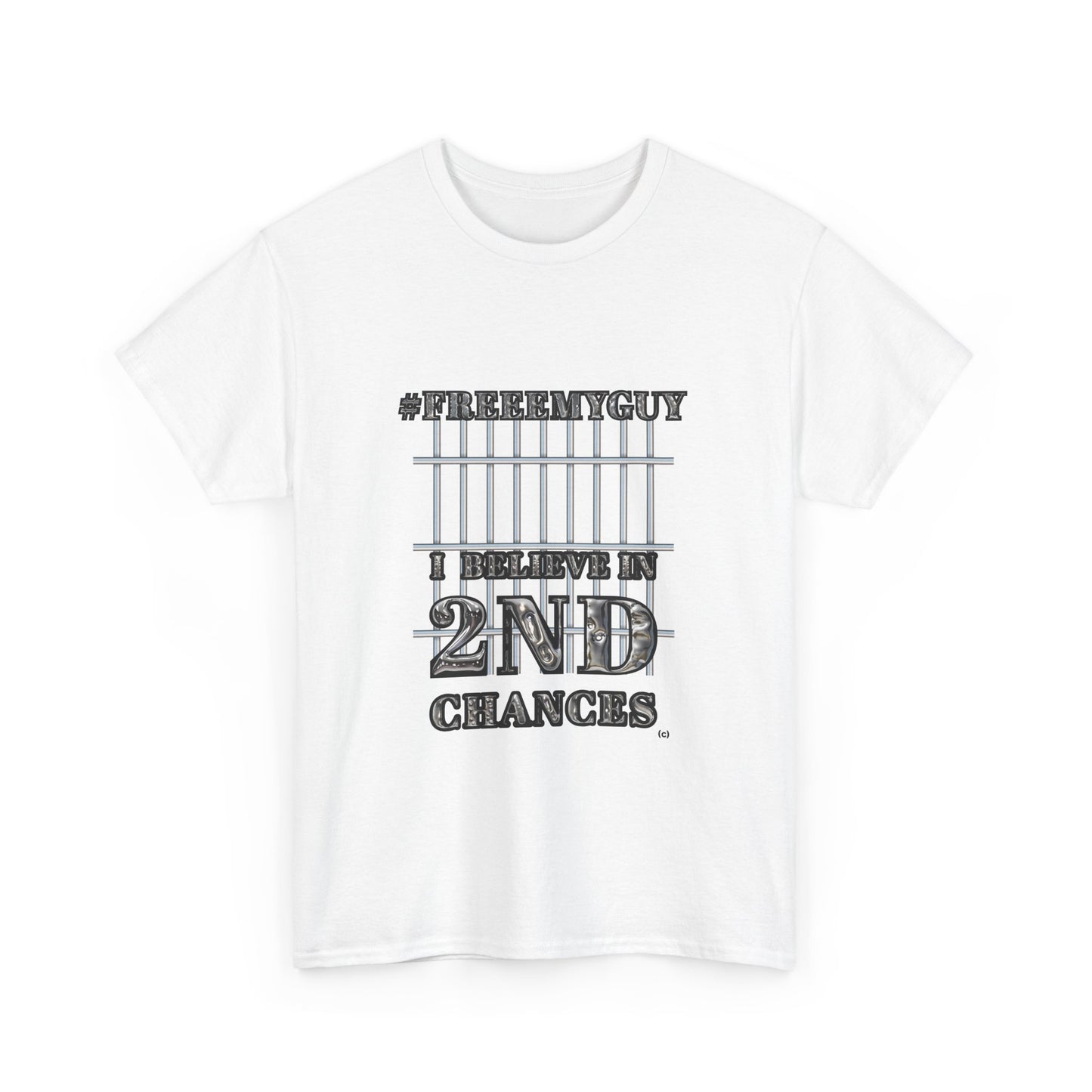 Unisex 2nd Chances Tee - Silver logo
