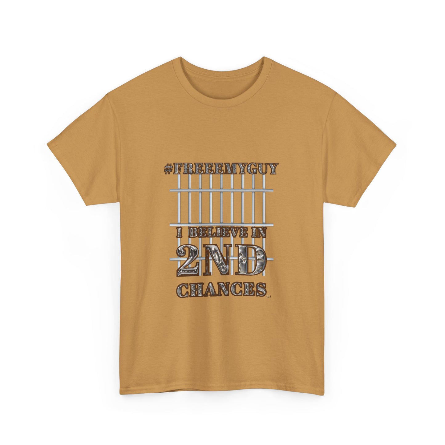 Unisex 2nd Chances Tee - Brown logo