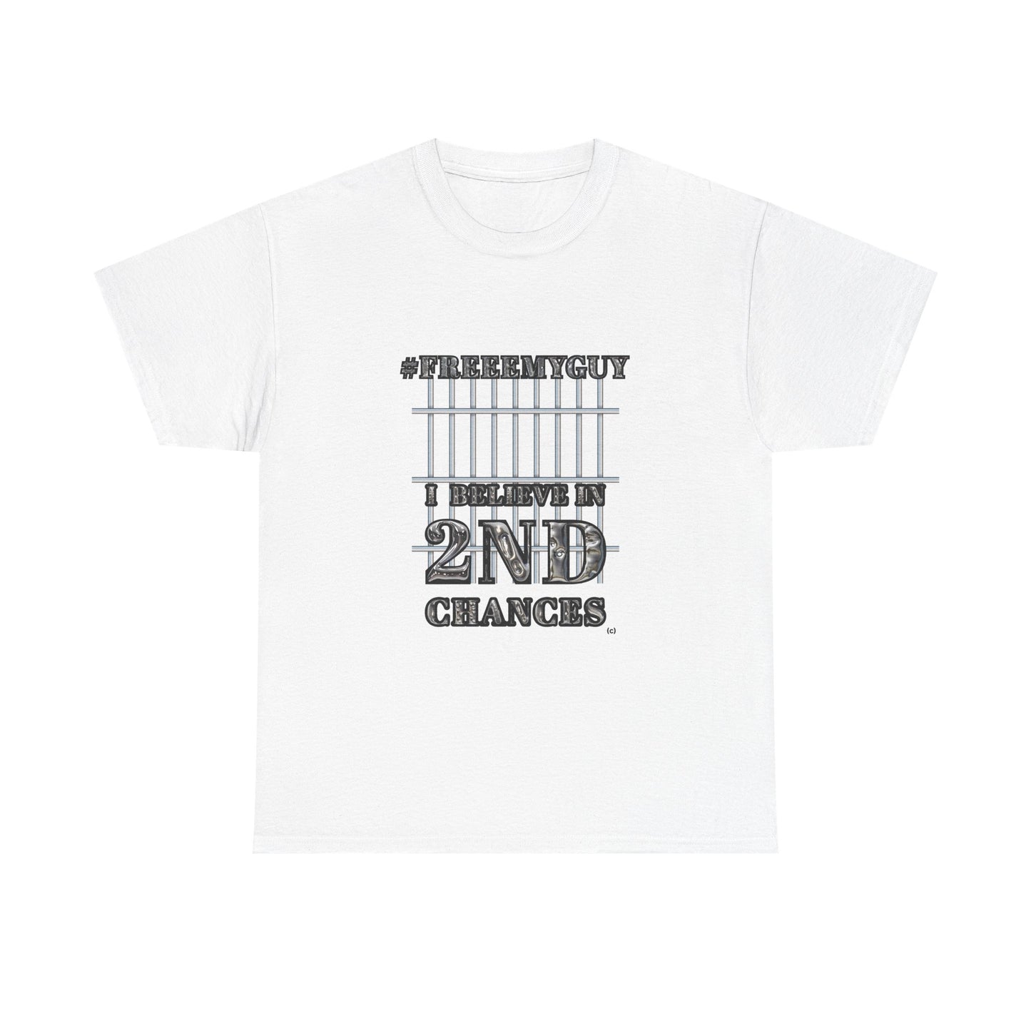 Unisex 2nd Chances Tee - Silver logo